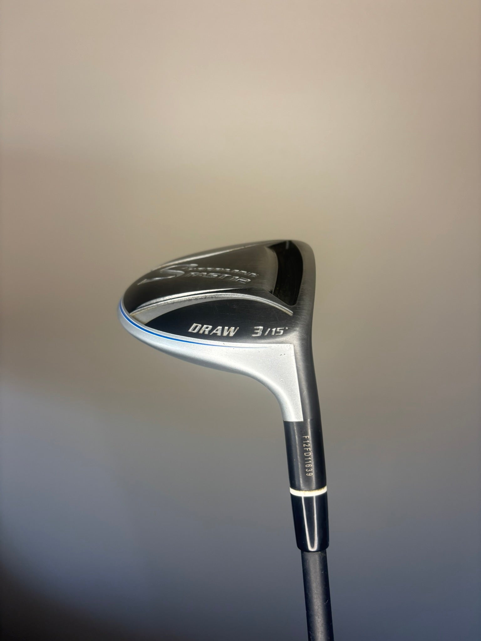 Photo of Adams Speedline Fast 12 Draw 3-Wood 15° Seniors Flex Prolaunch Blue 65Fw