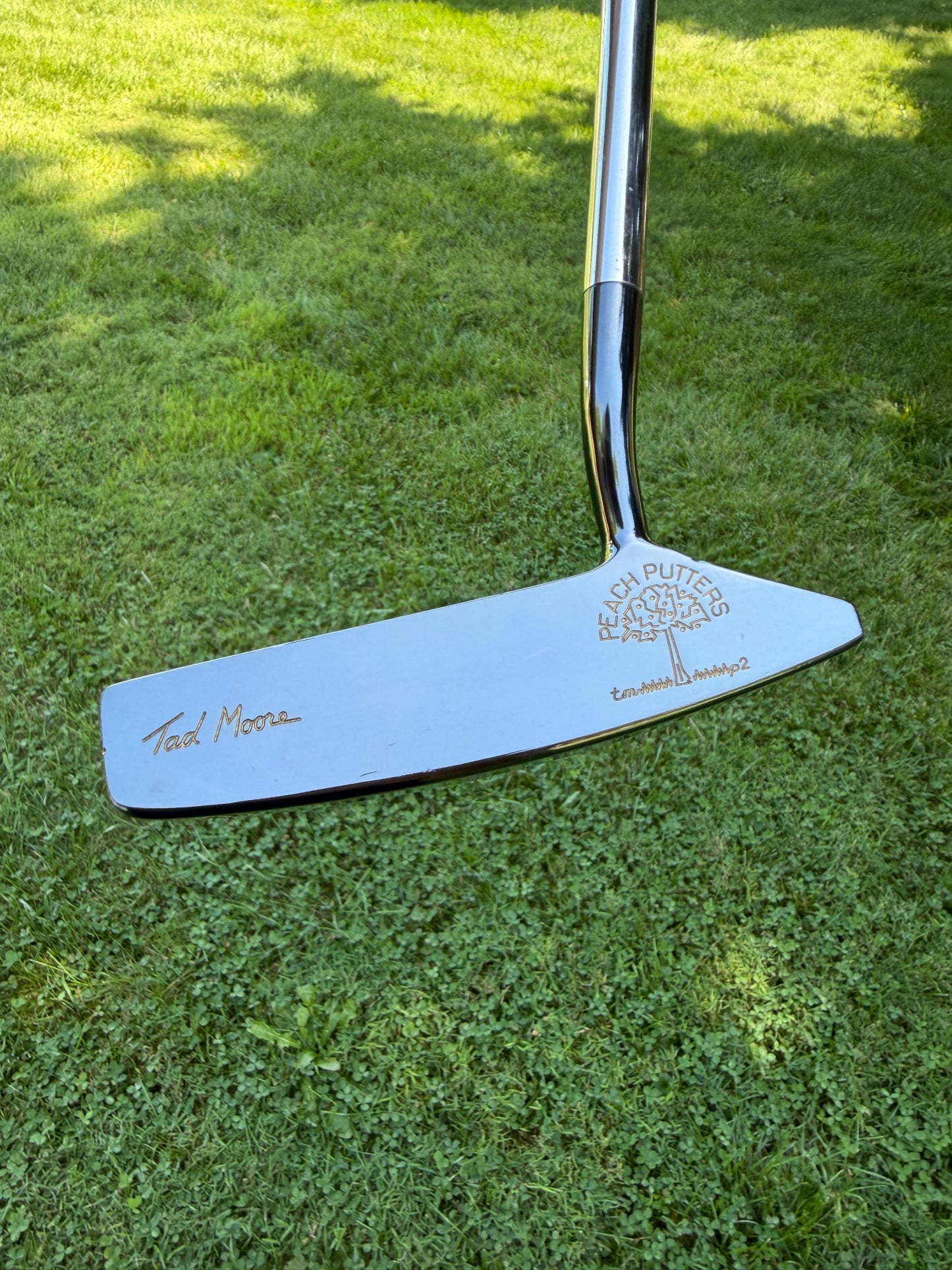 Tad Moore Peach Putters Blade Putter 34" +HC MINT