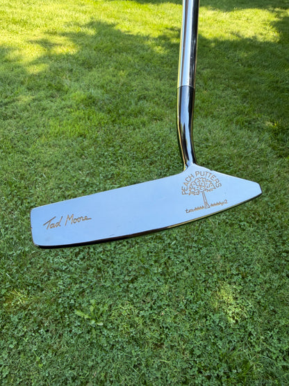 Tad Moore Peach Putters Blade Putter 34" +HC MINT