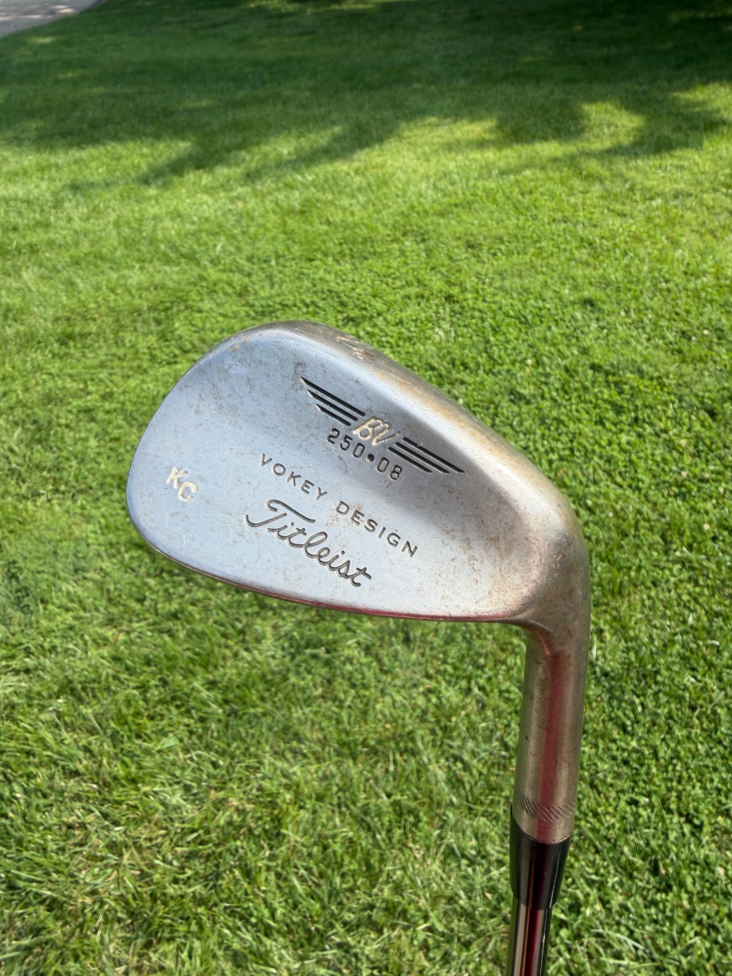 Titleist Vokey 200 Series Gap Wedge 50°/8 KBS Tour Black Stiff Flex 35.75" NICE