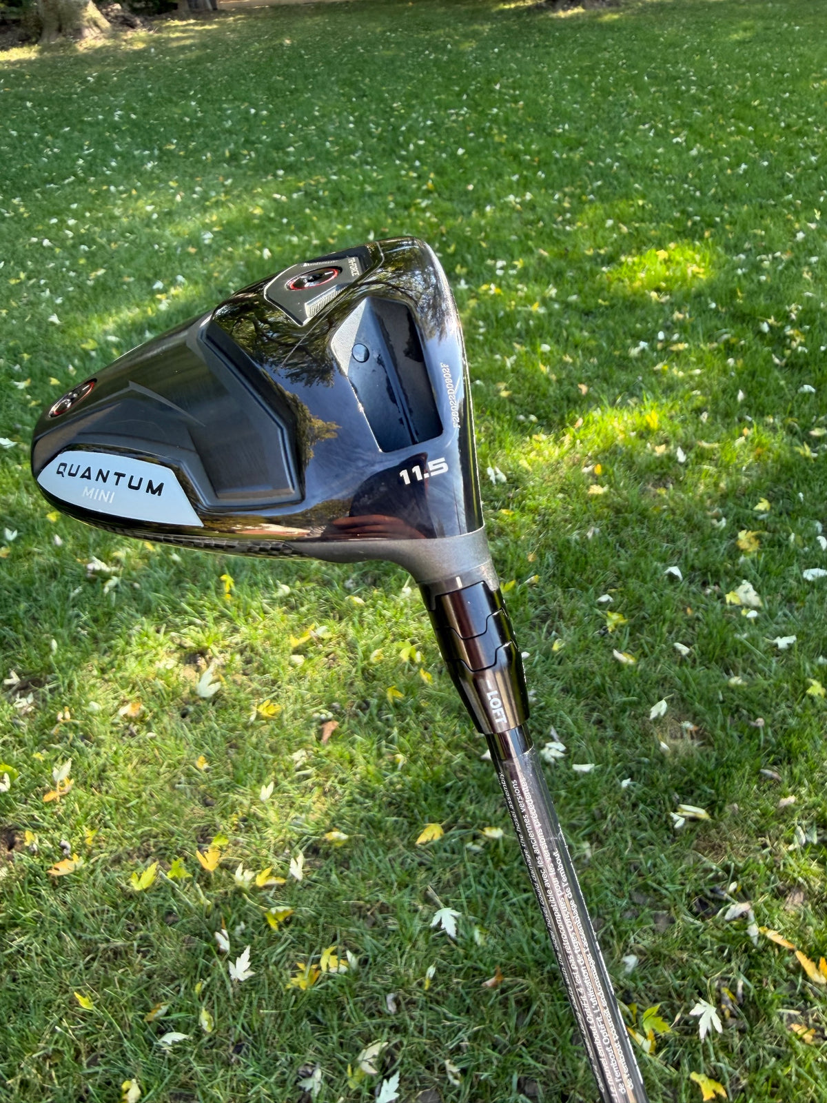 Callaway Quantum Mini Driver 11.5° Ventus Black Stiff Flex 43.5" +HC NICE — photo 4