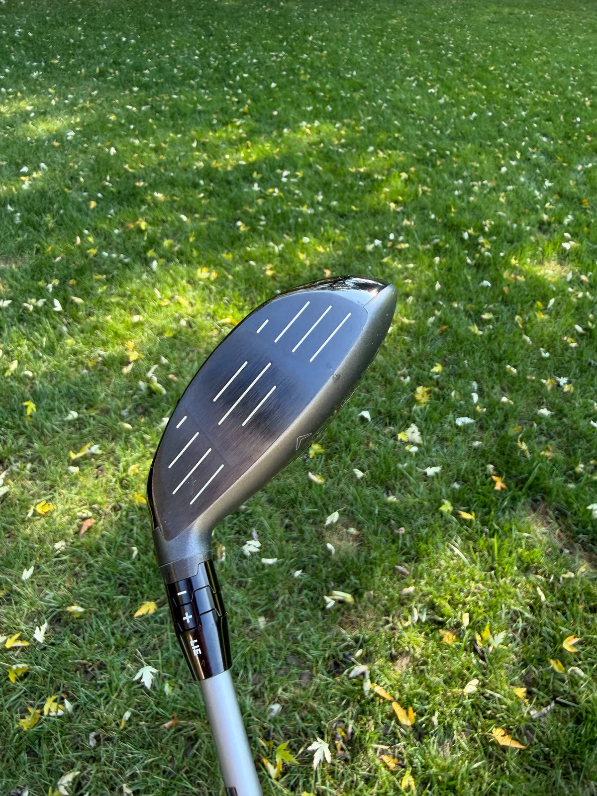 Callaway Quantum Max 3HL-Wood 16.5° Denali Silver Regular Flex 43" +HC MINT — photo 2