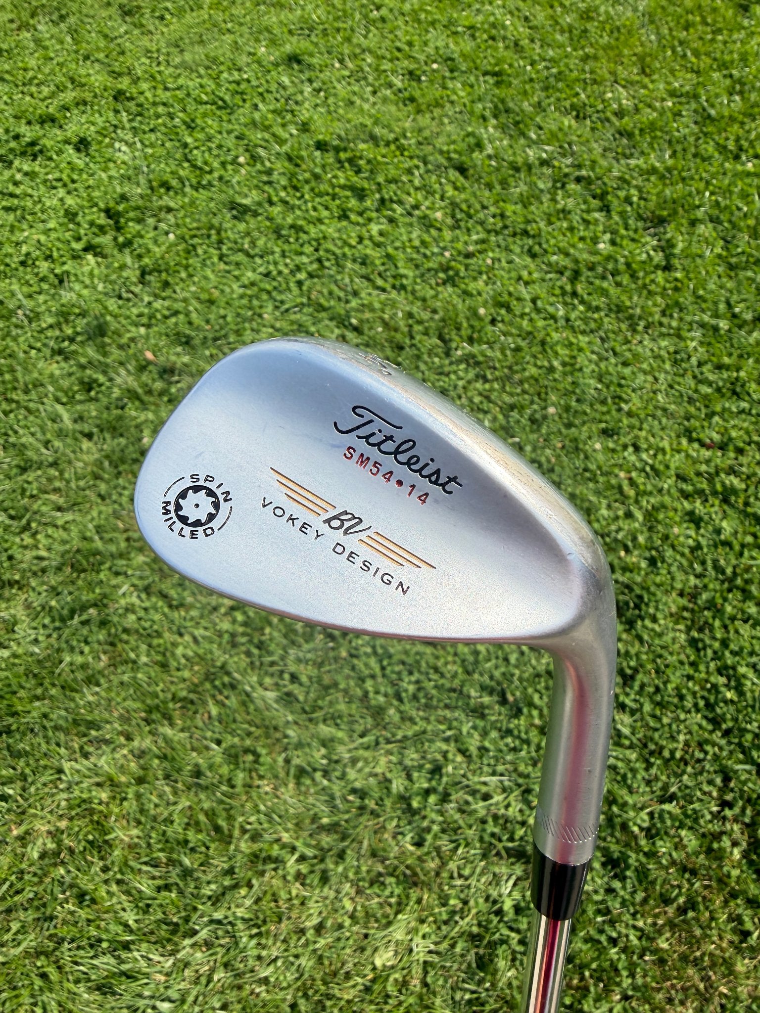 Titleist Vokey Spin Milled Sand Wedge 54° / 14 Stiff Flex 36" NICE READ