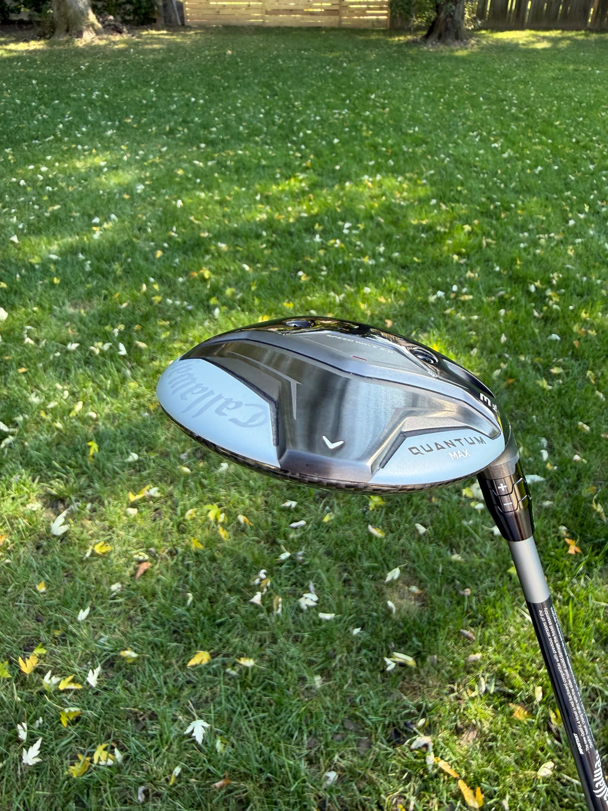 Callaway Quantum Max 3HL-Wood 16.5° Denali Silver Regular Flex 43" +HC MINT — photo 5