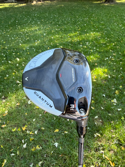 Callaway Quantum Max D 3HL-Wood 16.5° Denali Silver Regular Flex 43" +HC NICE