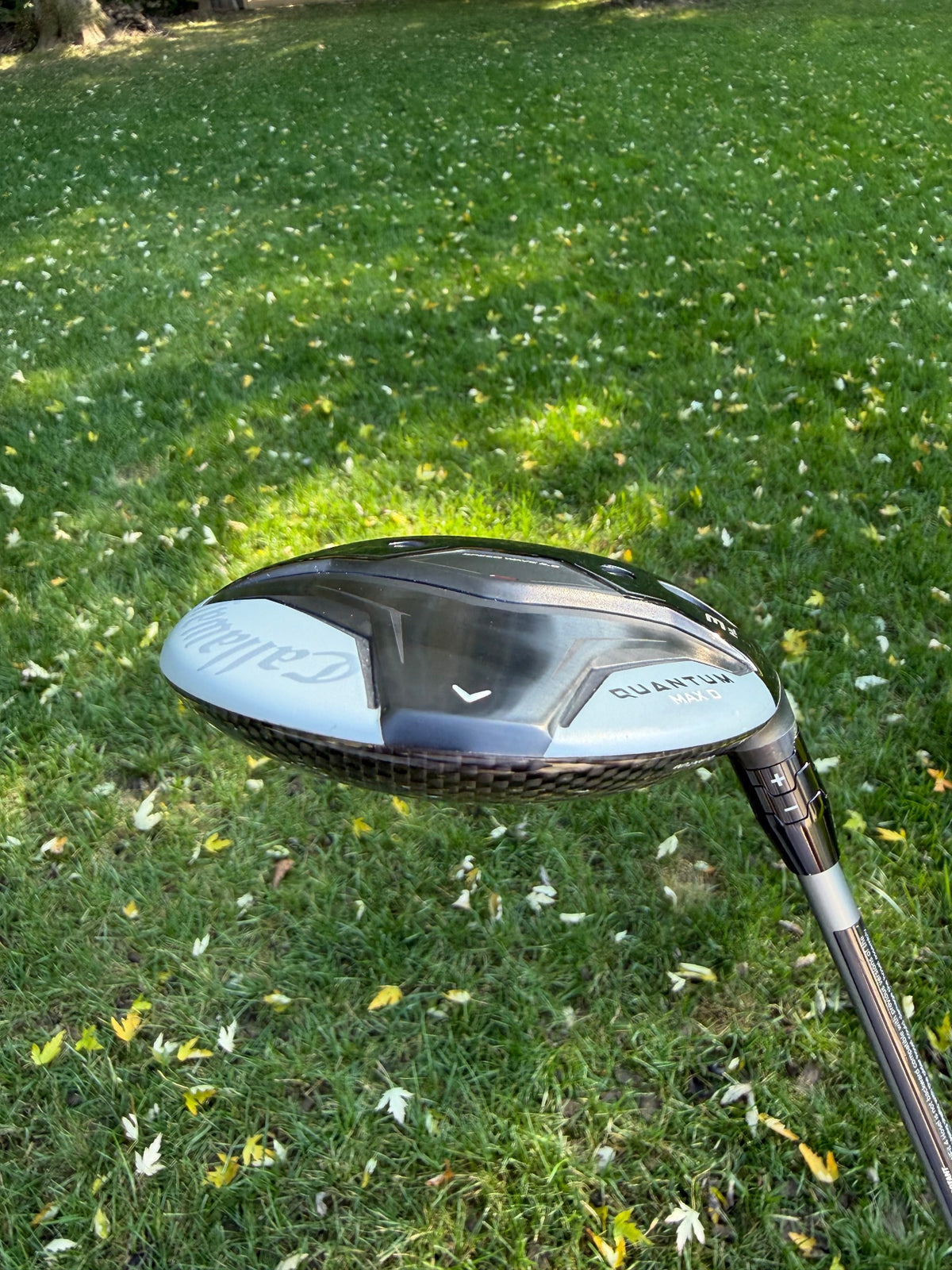 Callaway Quantum Max D 3HL-Wood 16.5° Denali Silver Regular Flex 43" +HC NICE — photo 6