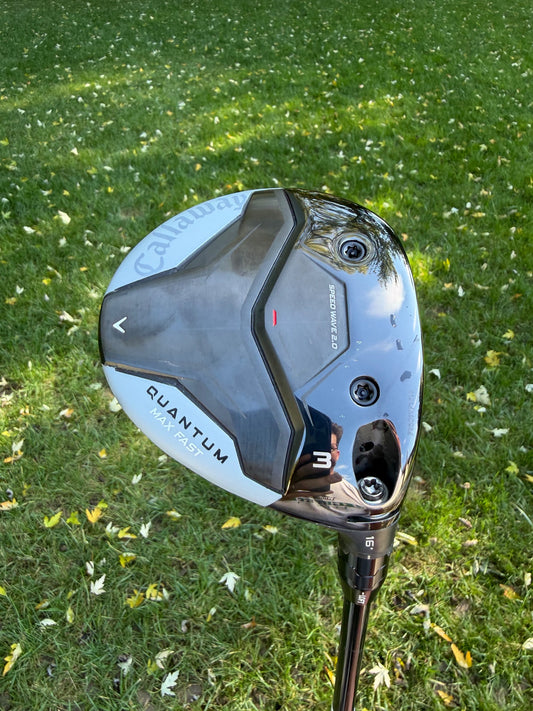 Callaway Quantum Max Fast 3-Wood 16° Ventus Black Stiff Flex 43" +HC NICE