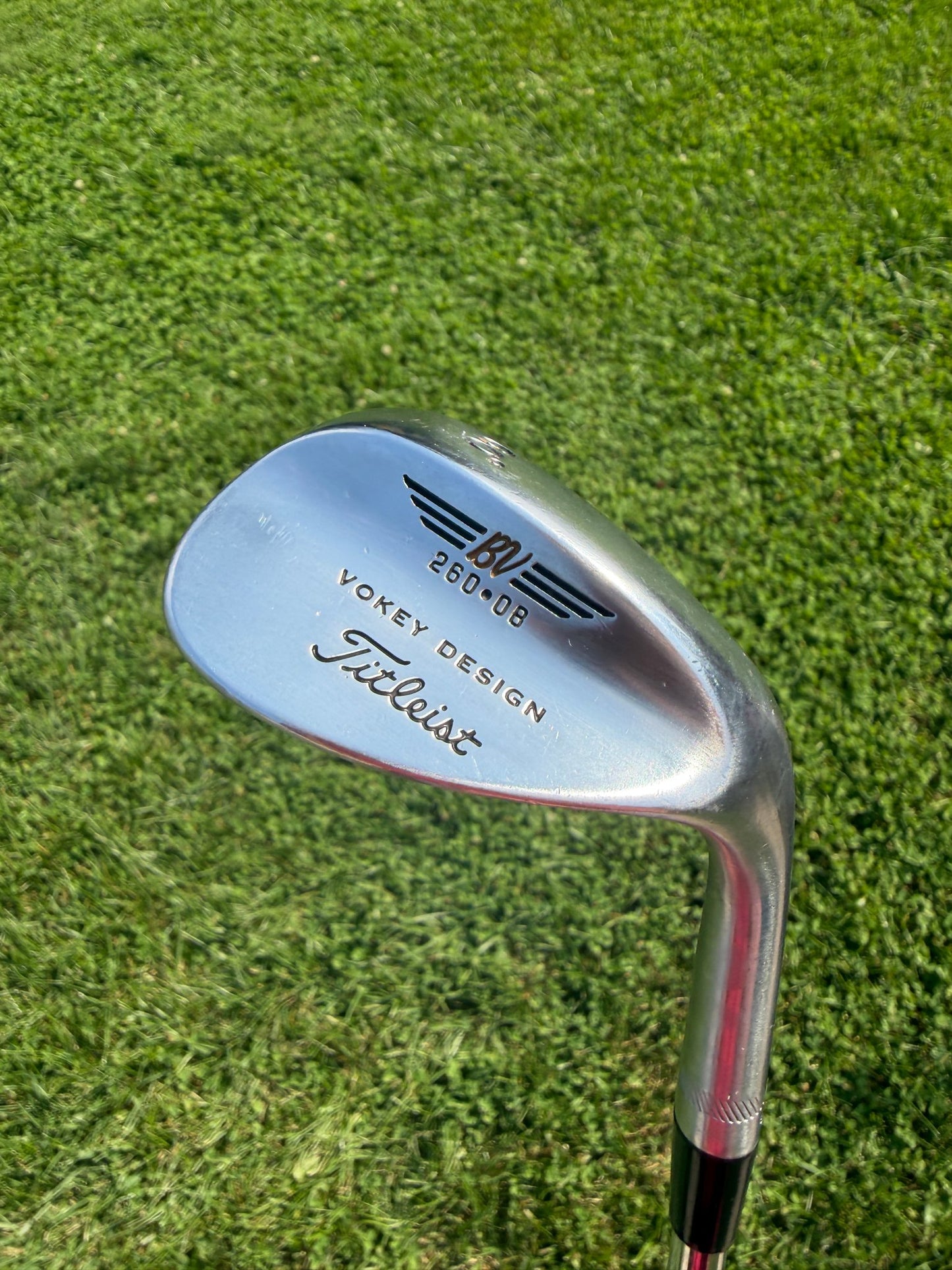 Titleist Vokey Chrome 200 Lob Wedge 60° / 8 Stiff Flex 35.25" NICE