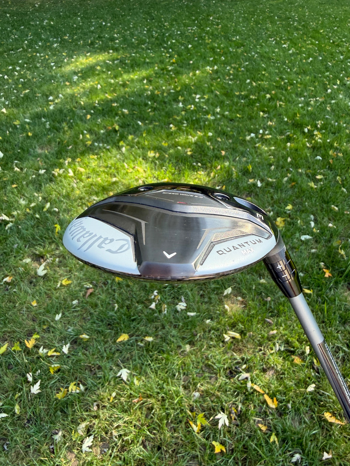 Callaway Quantum Max 3-Wood 15° Denali Frost Silver Stiff Flex 43" +HC NICE — photo 7