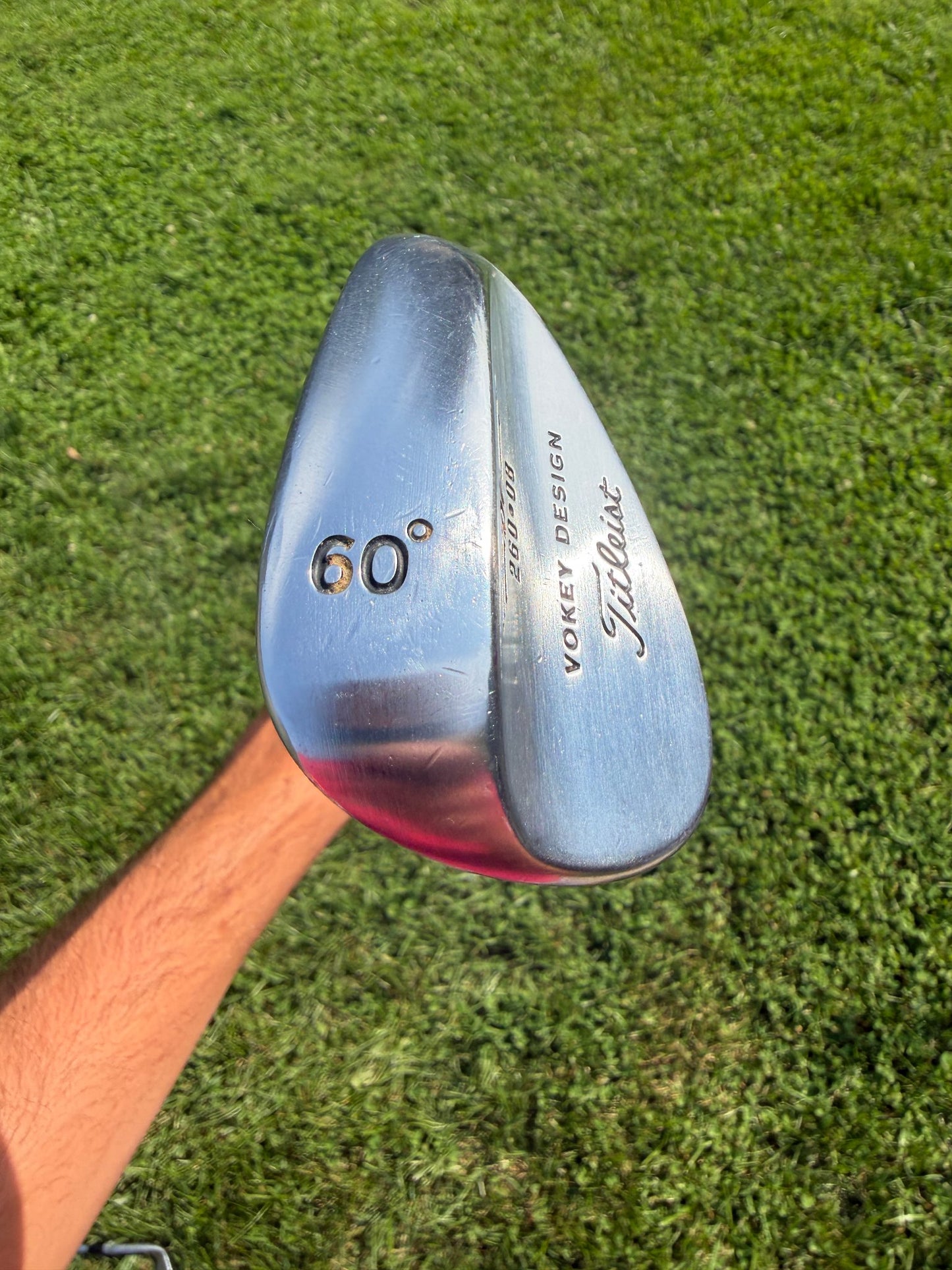 Titleist Vokey Chrome 200 Lob Wedge 60° / 8 Stiff Flex 35.25" NICE — photo 4