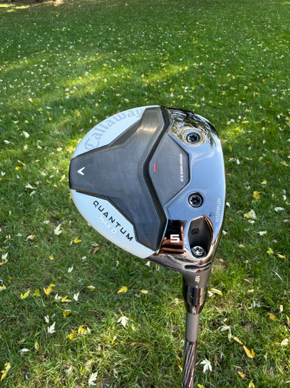 Callaway Quantum Max D 5-Wood 18° Denali Silver Regular Flex 42.5" +HC NICE