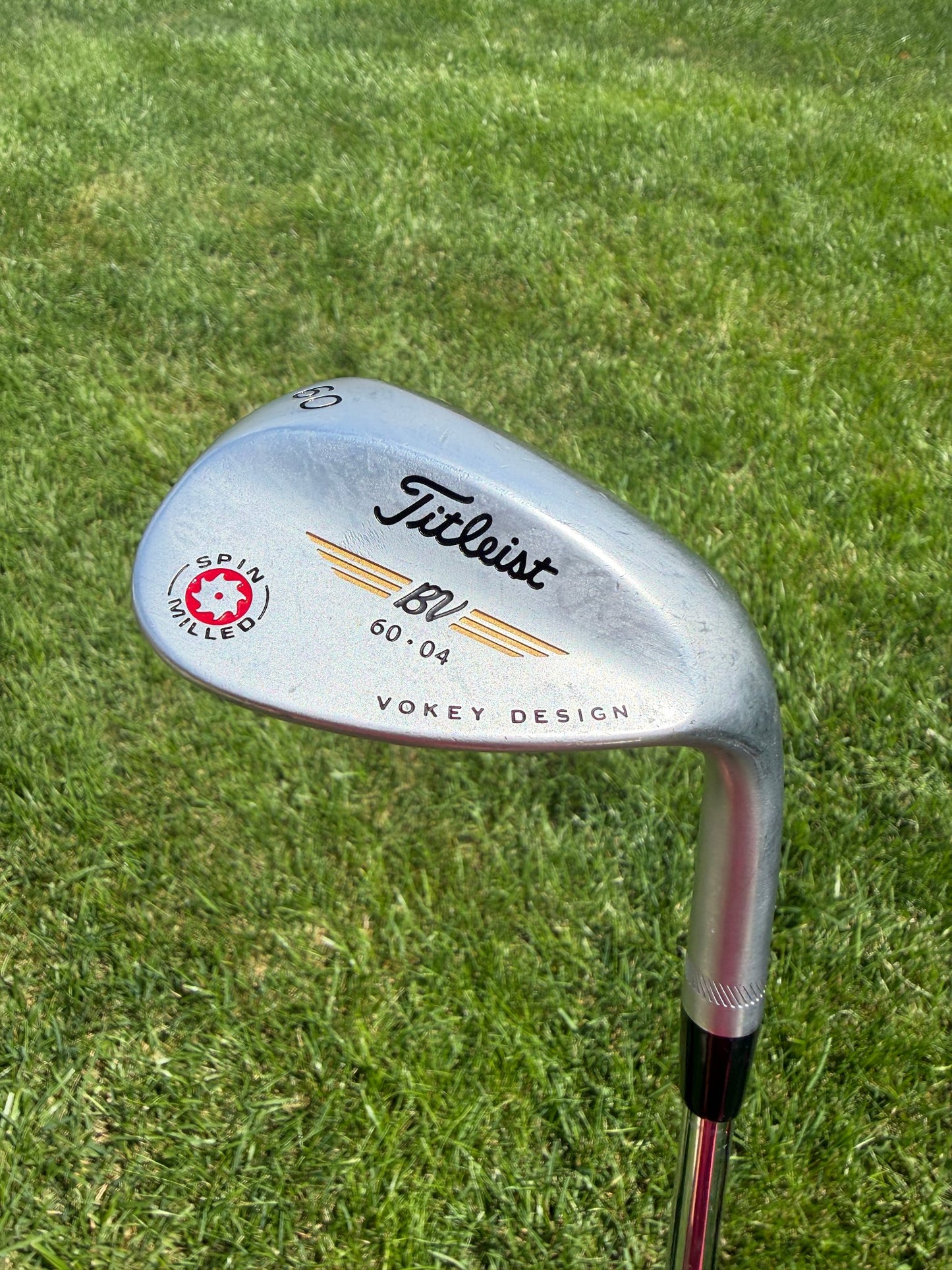 Titleist 2009 Vokey Spin Milled Chrome Lob Wedge 60° / 4 Wedge Flex 35.25" NICE