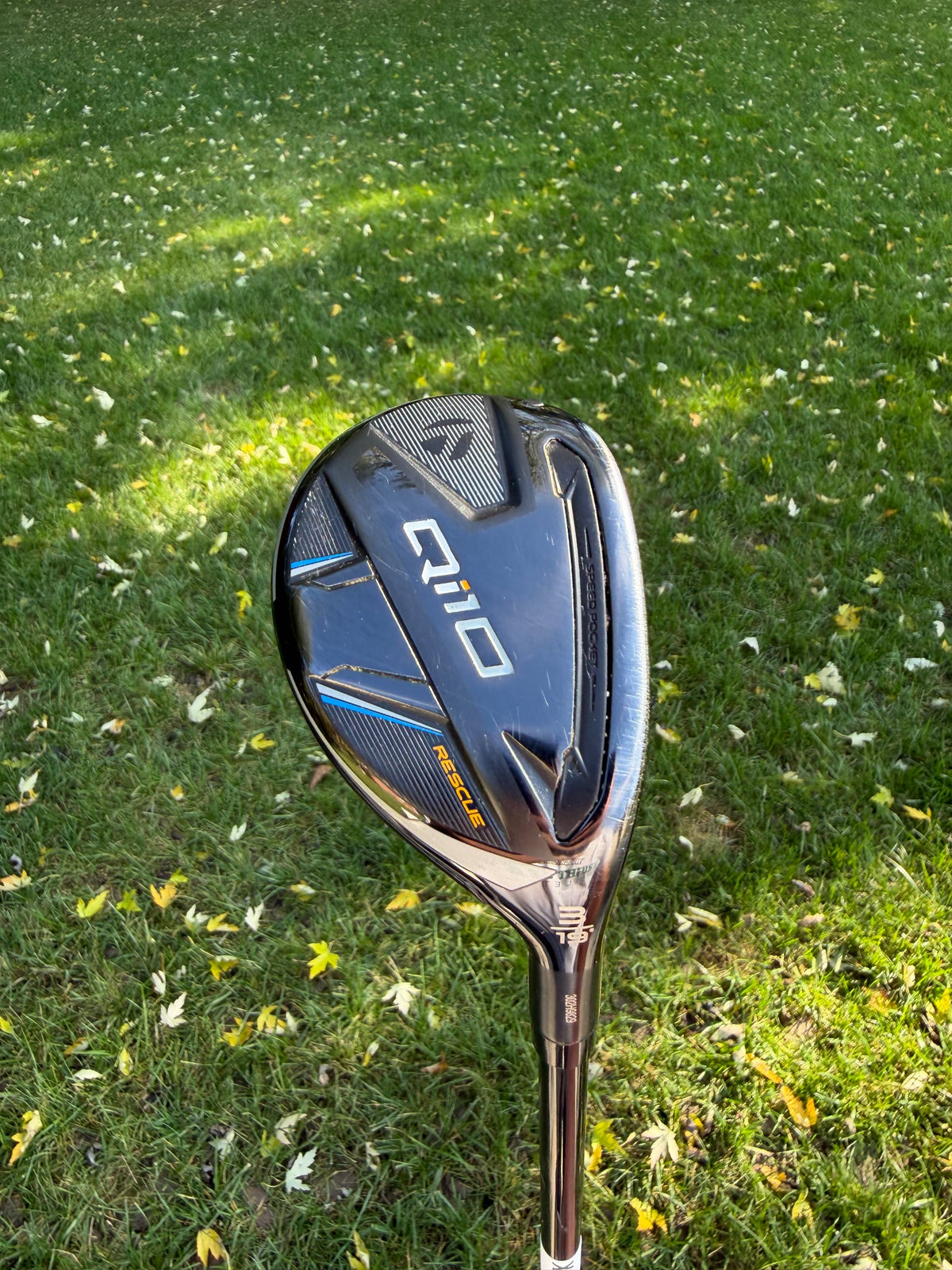 TaylorMade Qi10 3 Hybrid 19° Ventus TR Blue Stiff Flex 40.5" NICE