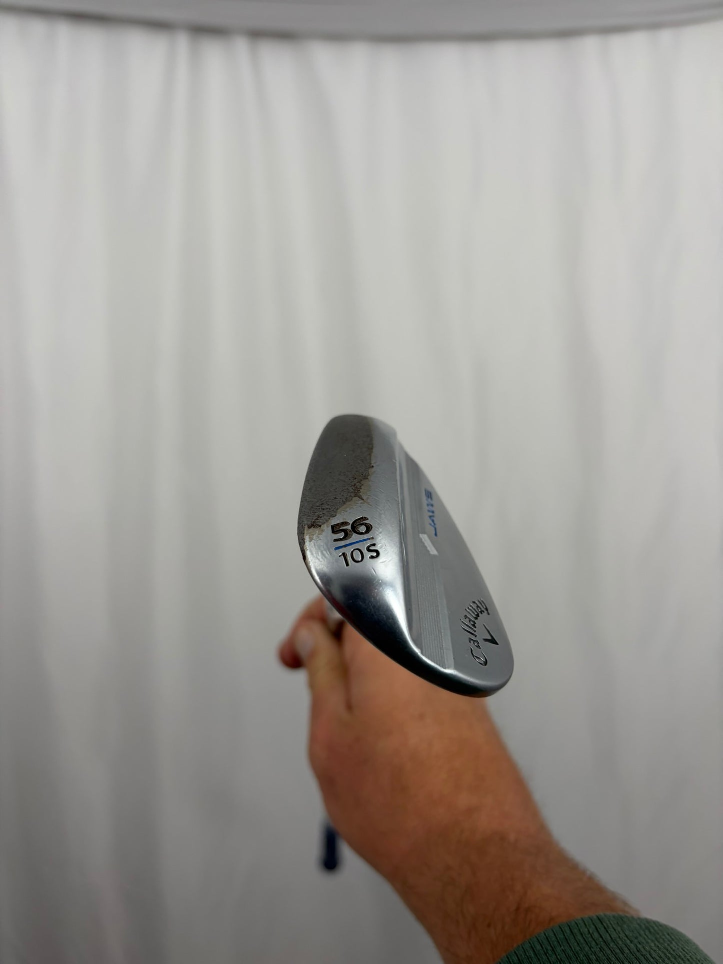 Photo of Callaway Jaws MD5 Platinum Chrome Sand Wedge 56° Stiff Flex Tour Issue S200