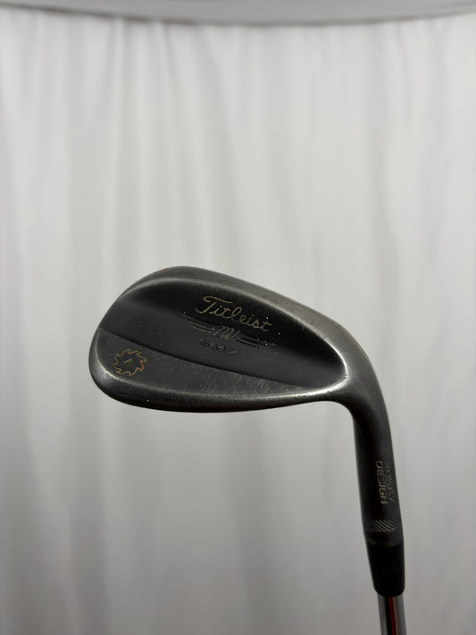Photo of Titleist Vokey SM7 Jet Black Lob Wedge 58° Wedge Flex