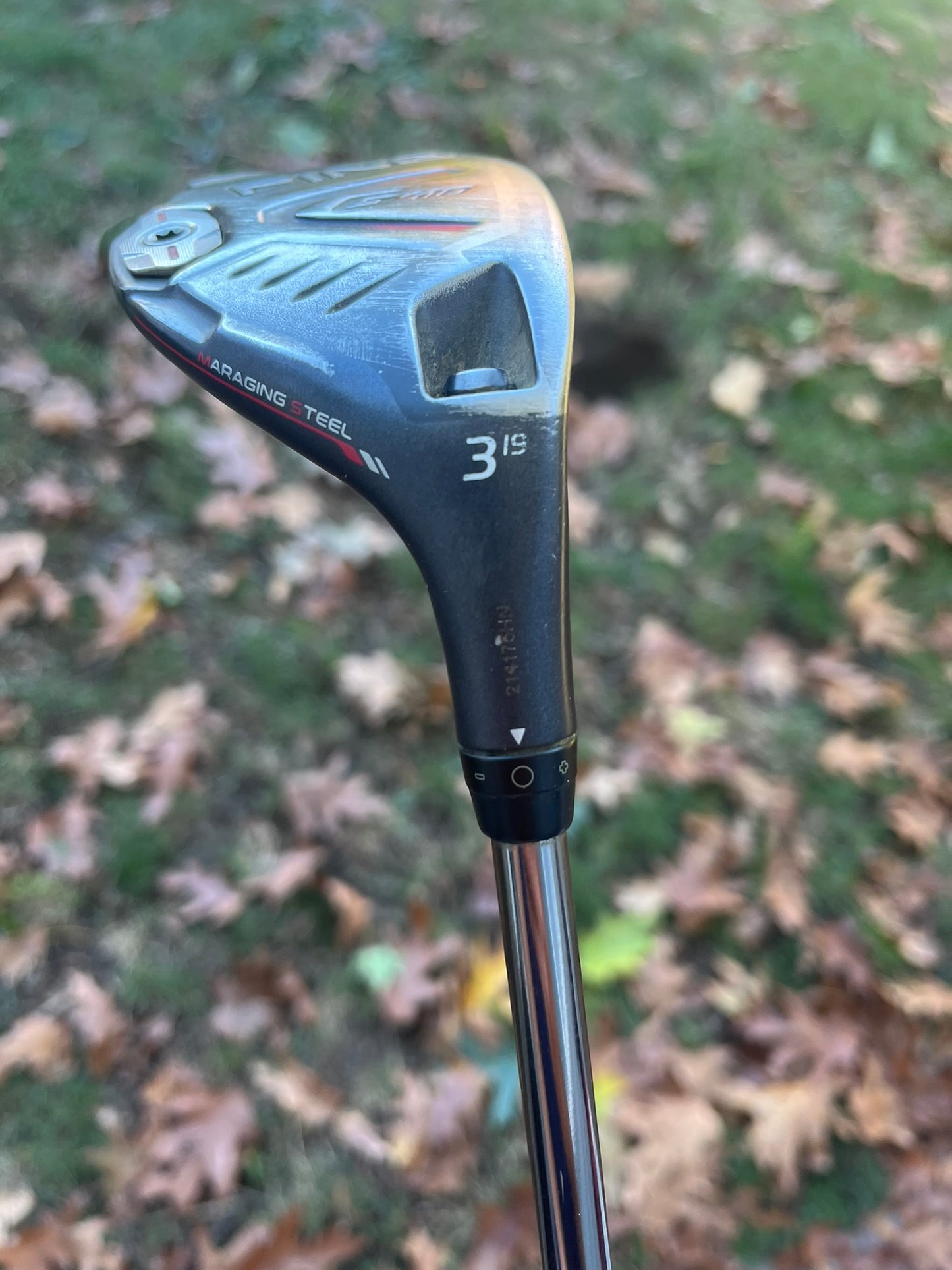 Ping G410 3 Hybrid 19° Tour Chrome 85 Regular Flex 39.75″ +HC