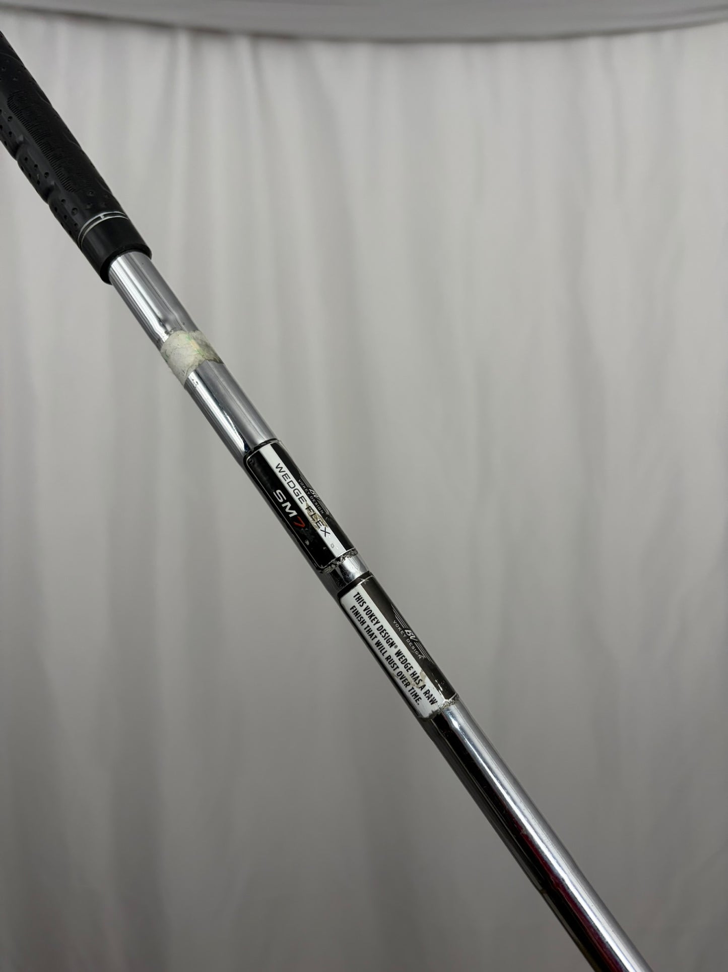 Photo of Titleist Vokey SM7 Jet Black Lob Wedge 58° Wedge Flex