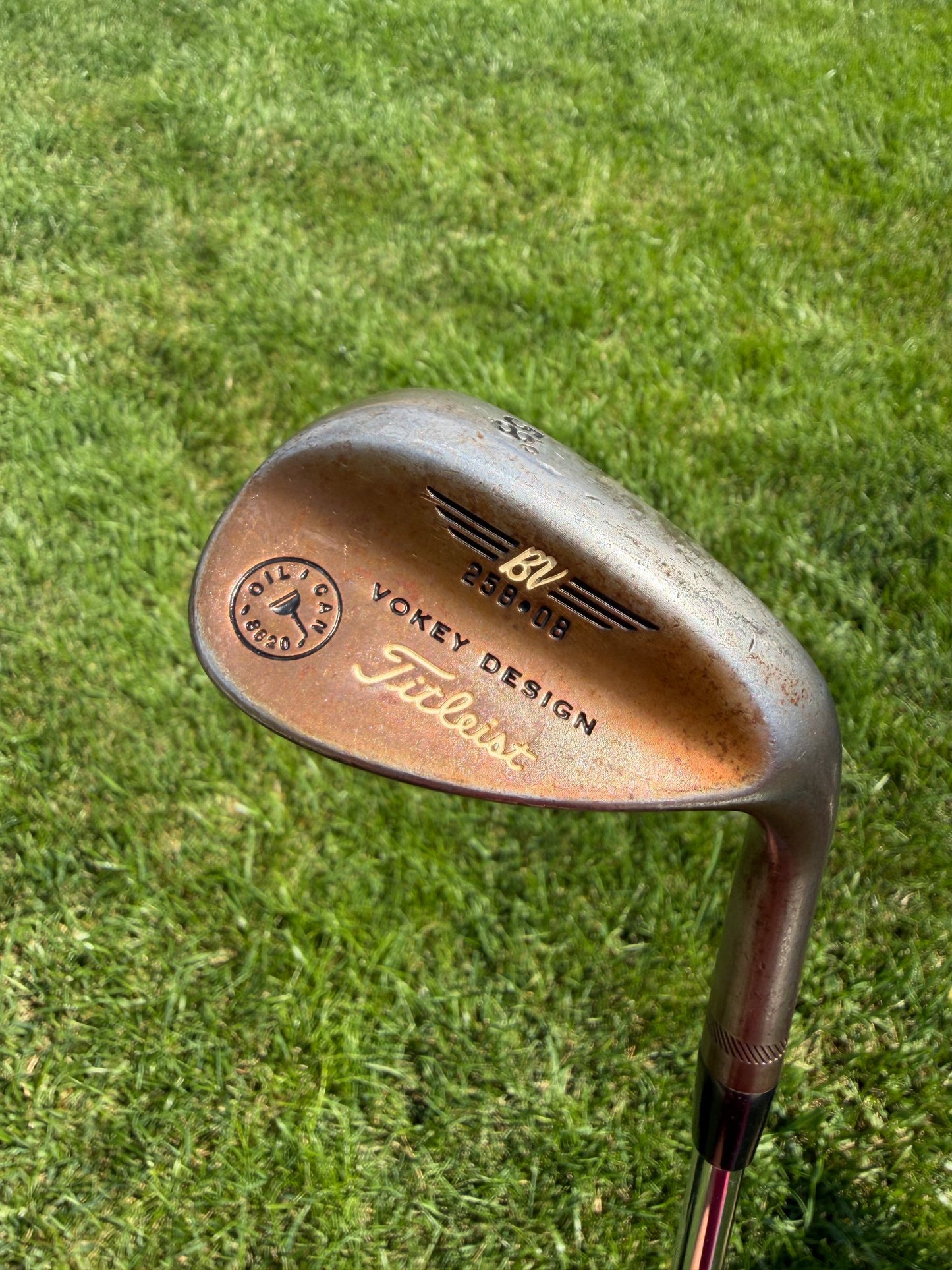 Titleist Vokey 200 Oil Can Lob Wedge 58° / 8 Wedge Flex 35.25" NICE