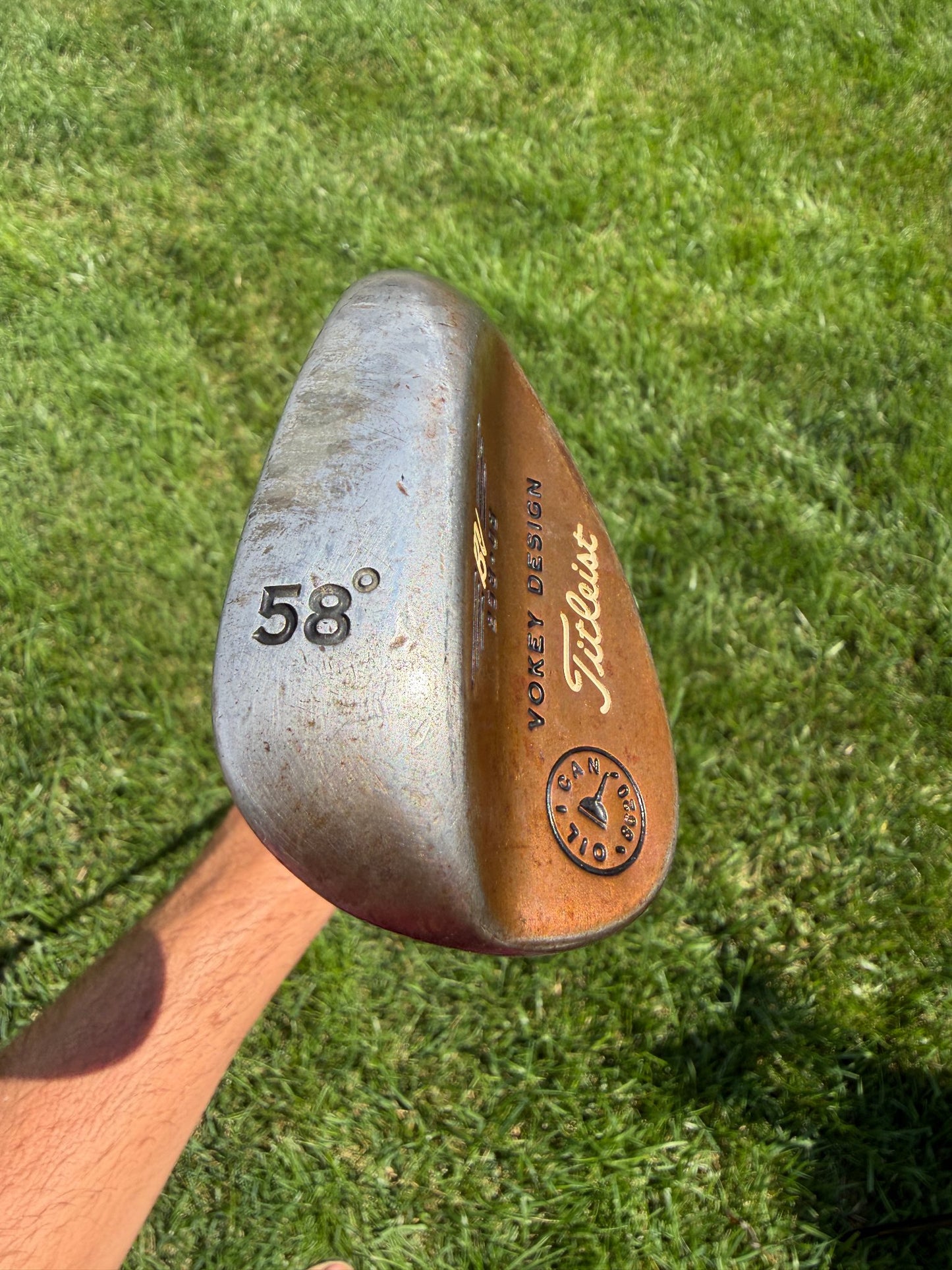 Titleist Vokey 200 Oil Can Lob Wedge 58° / 8 Wedge Flex 35.25" NICE — photo 4