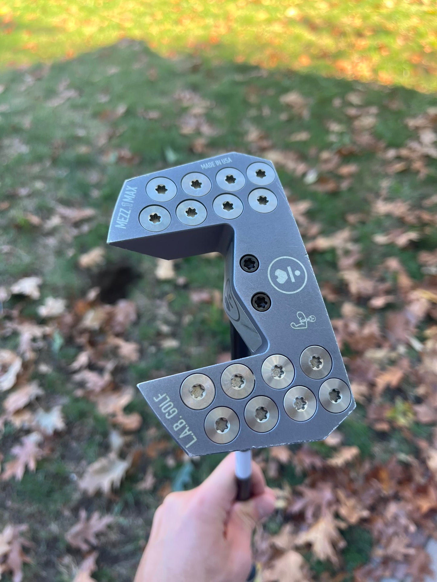 LAB Golf Mezz.1 Max Putter 68.5* Lie Press pistol 2* Accra Black 36″ +HC NICE