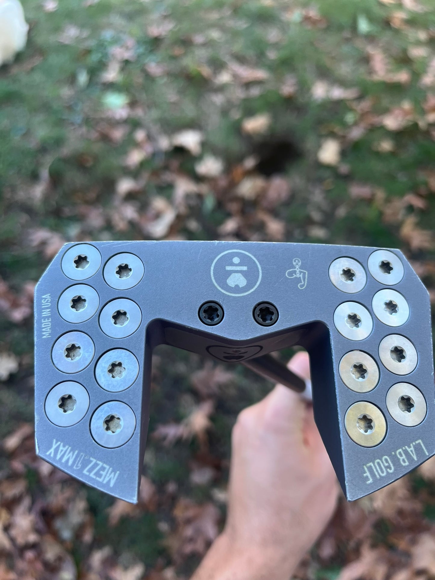 LAB Golf Mezz.1 Max Putter 68.5* Lie Press pistol 2* Accra Black 36″ +HC NICE