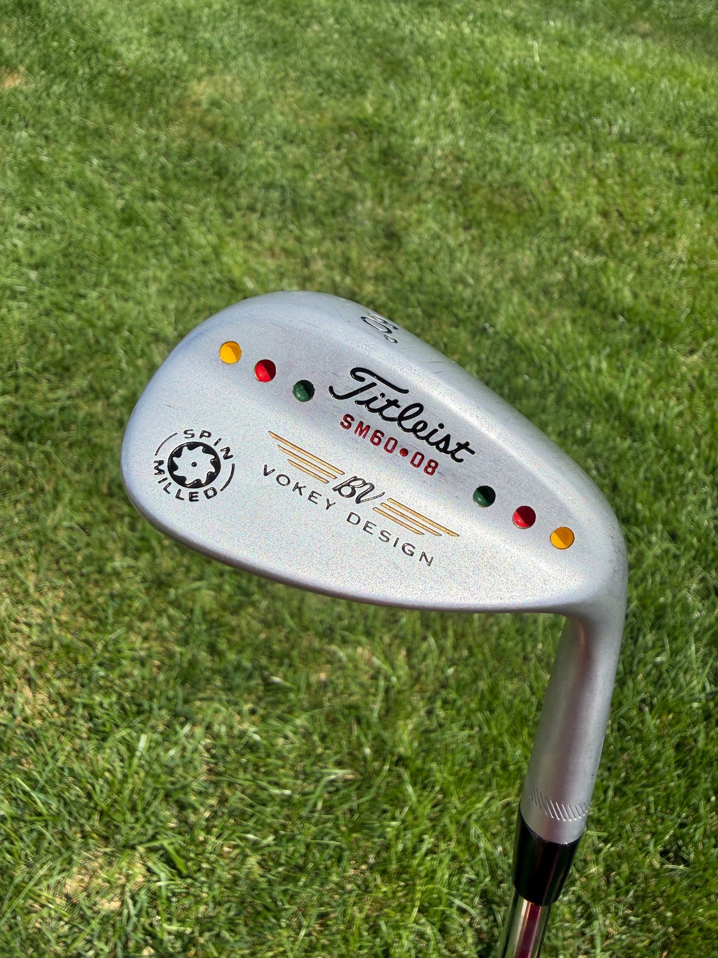 Titleist Vokey Spin Milled Lob Wedge 60° / 8 DG Wedge Flex 35.25" NEAR MINT