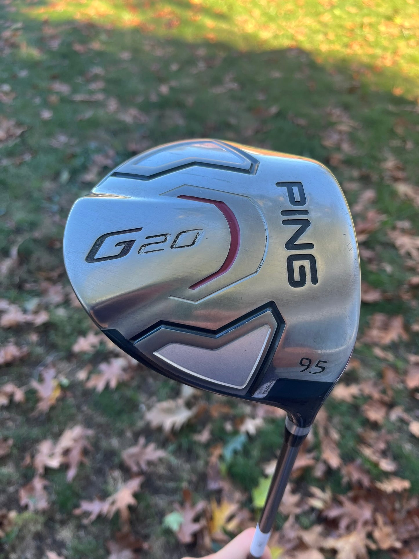 Ping G20 Driver 9.5° TFC 169 Stiff Flex 45″ +HC READ