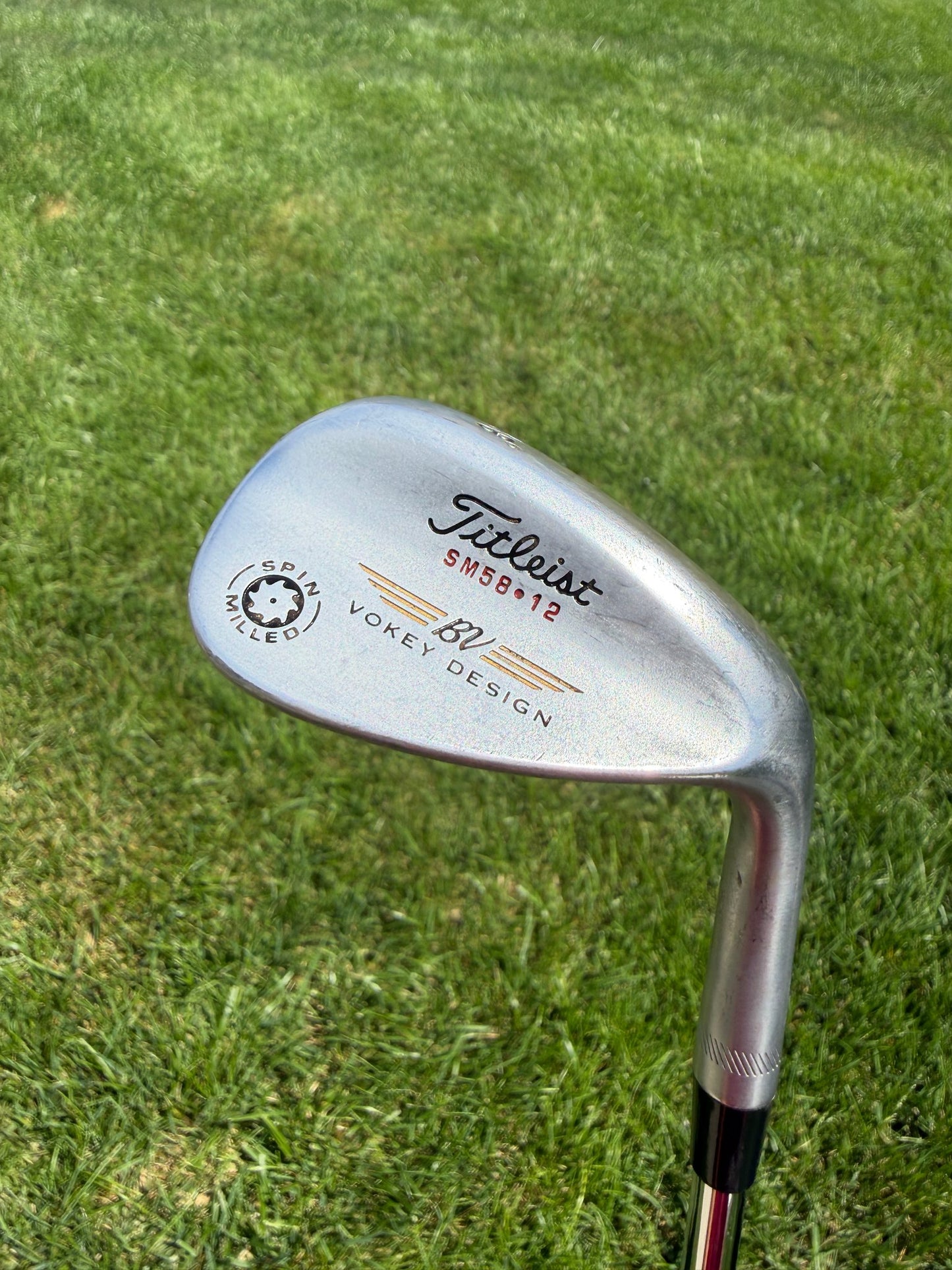 Titleist Vokey Spin Milled Lob Wedge 58° / 12 Stiff Flex 36" NICE