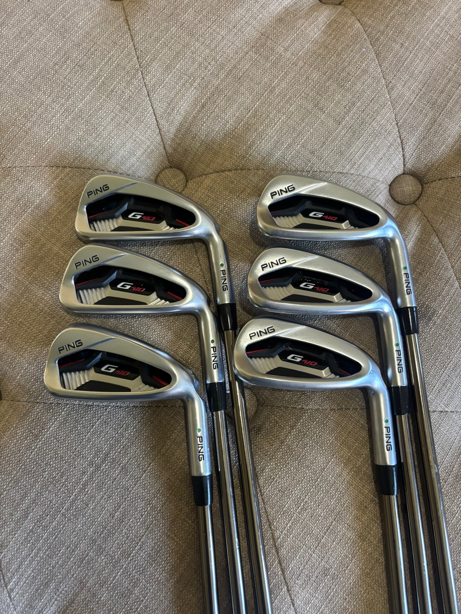 Photo of Ping G410 Iron Set Regular Flex Recoil Smac Wrap Es