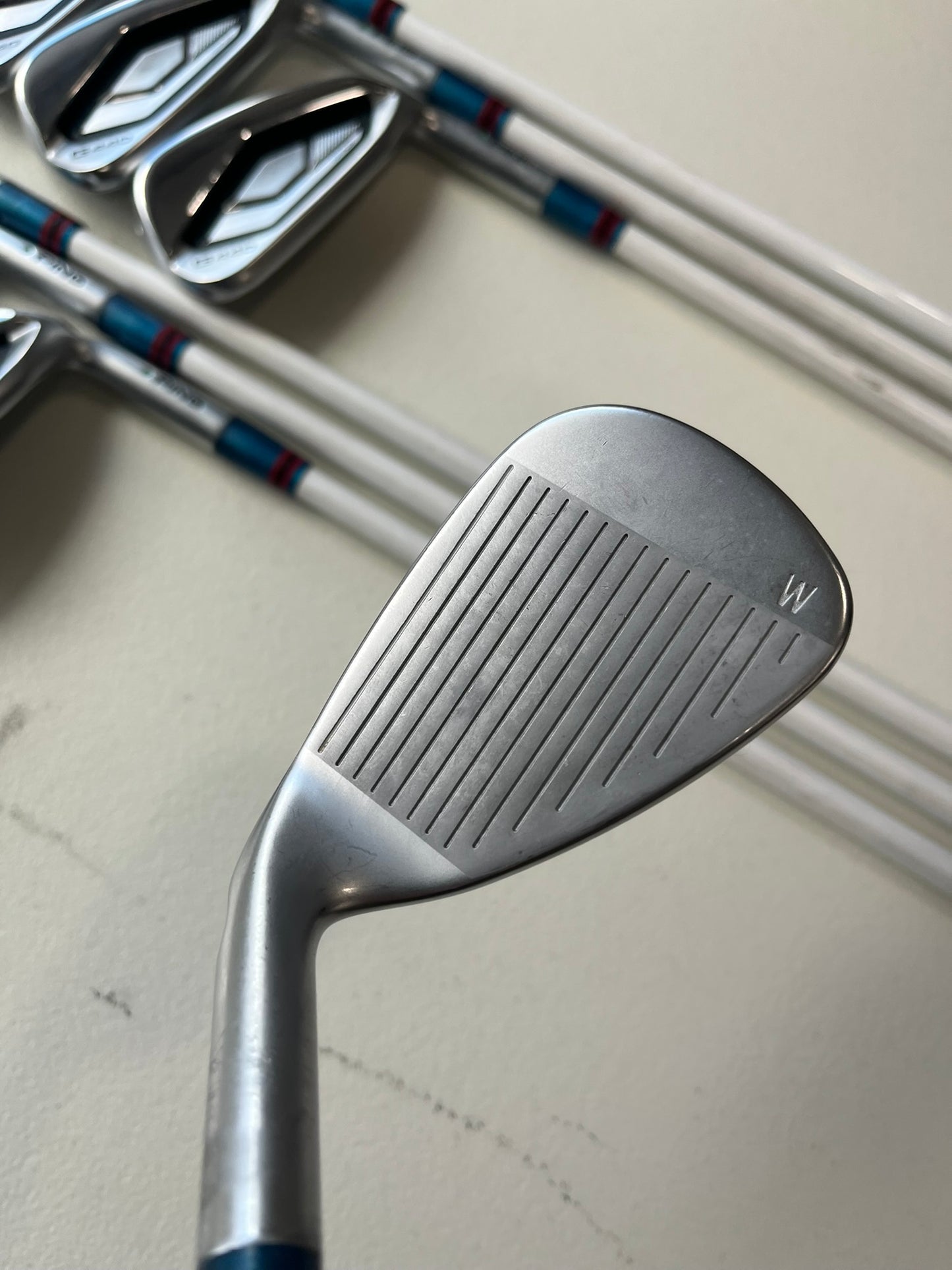 Ping G440 Iron Set 4-PW Green Dot Raijin 75 Stiff Flex +3/4″ NICE