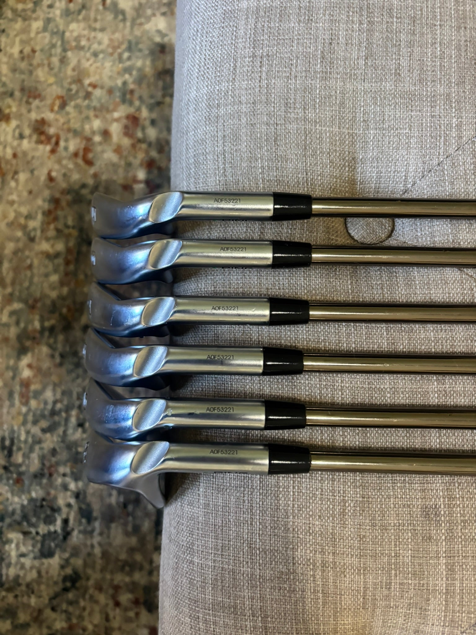 Photo of Ping G410 Iron Set Regular Flex Recoil Smac Wrap Es