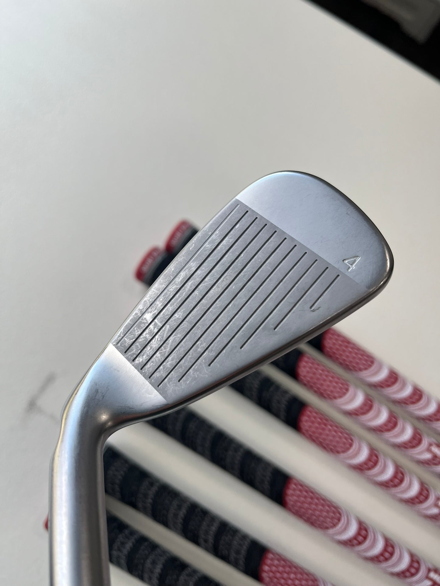 Ping G440 Iron Set 4-PW Green Dot Raijin 75 Stiff Flex +3/4″ NICE