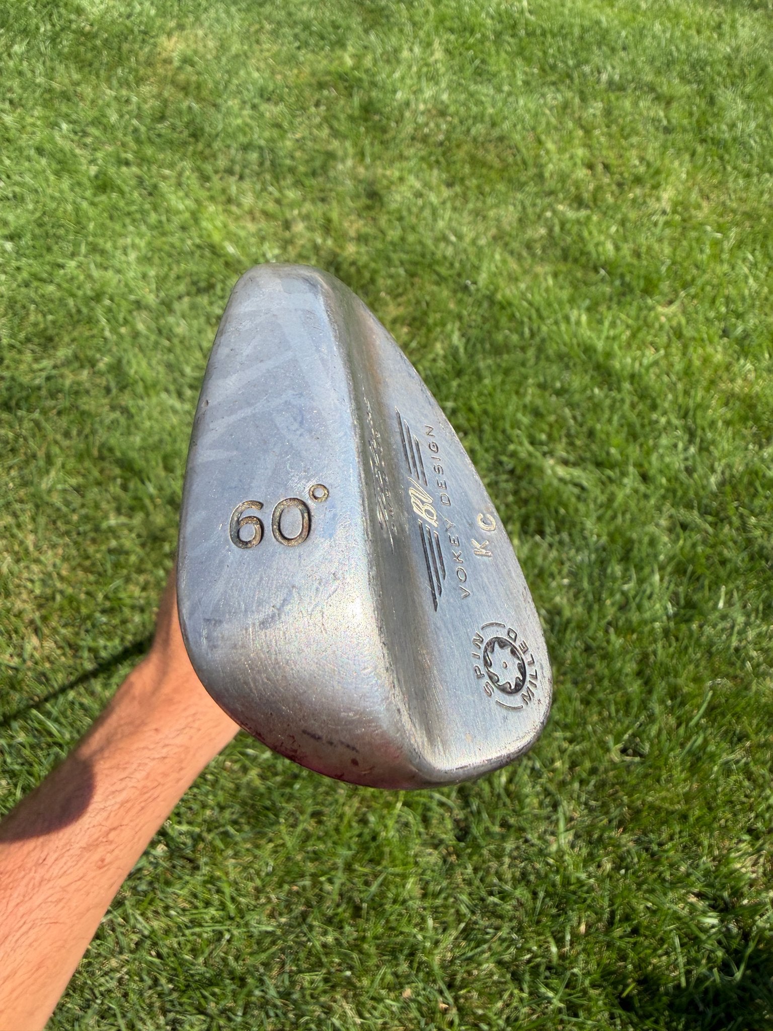 Titleist Vokey Spin Milled Lob Wedge 60° / 8 S200 Stiff Flex 35.75" — photo 4