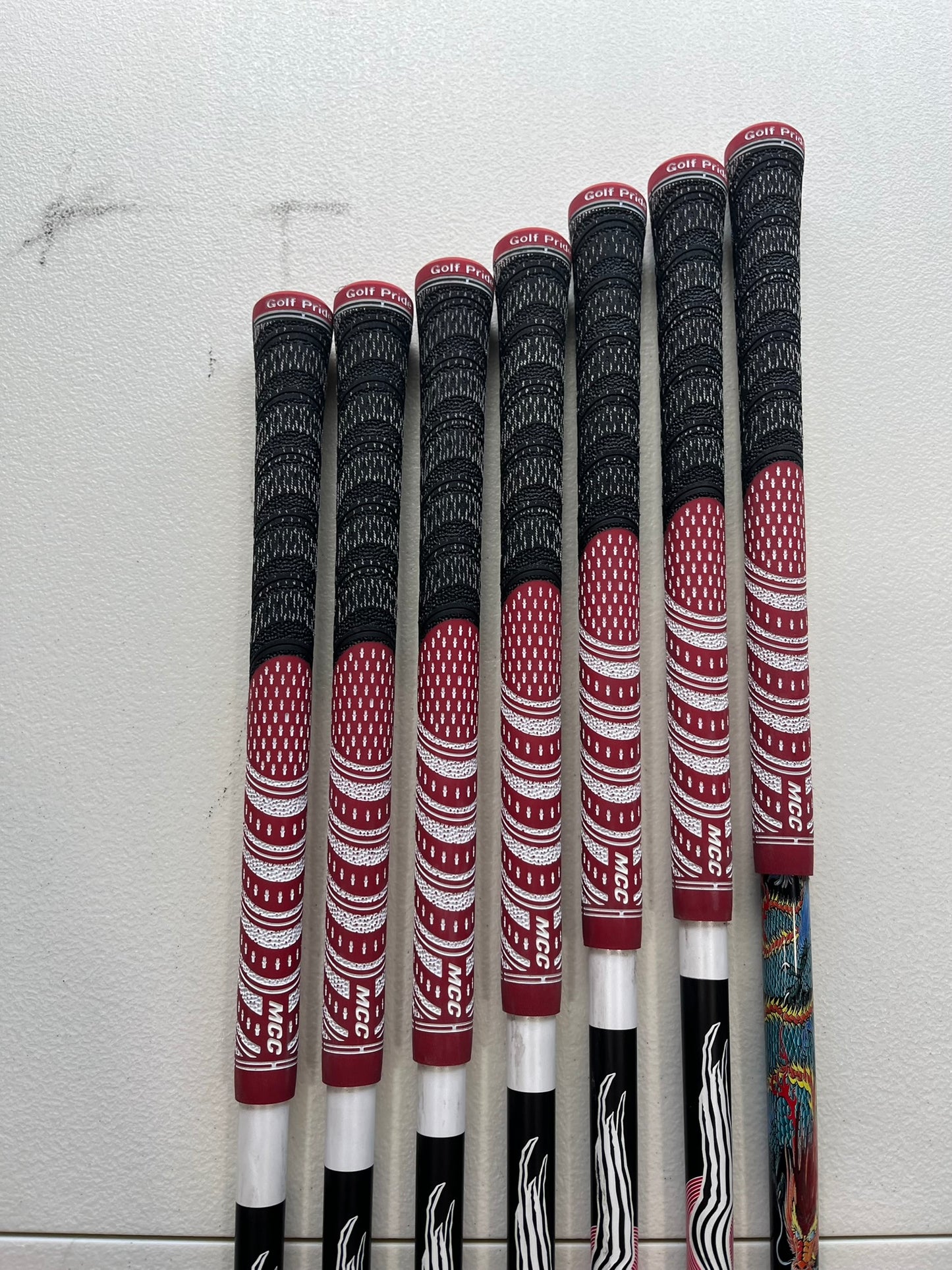 Ping G440 Iron Set 4-PW Green Dot Raijin 75 Stiff Flex +3/4″ NICE