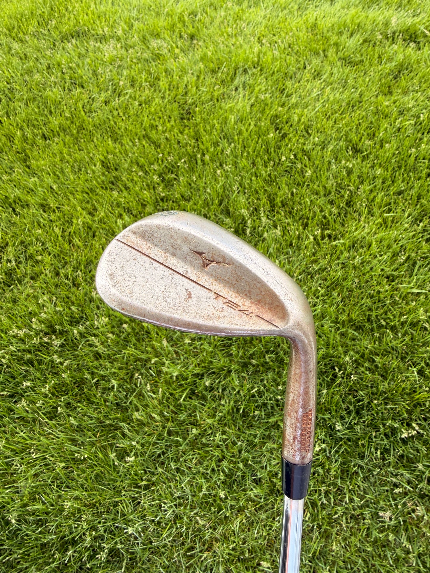 Photo of Mizuno T24 Raw Lob Wedge 58° Stiff Flex N.S. Pro 150G