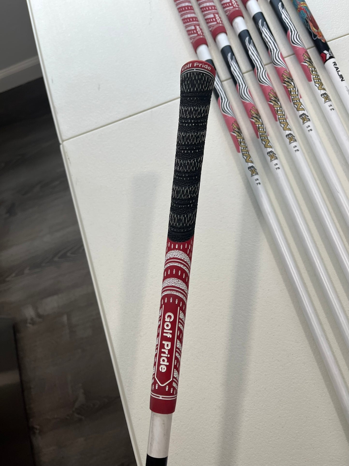 Ping G440 Iron Set 4-PW Green Dot Raijin 75 Stiff Flex +3/4″ NICE