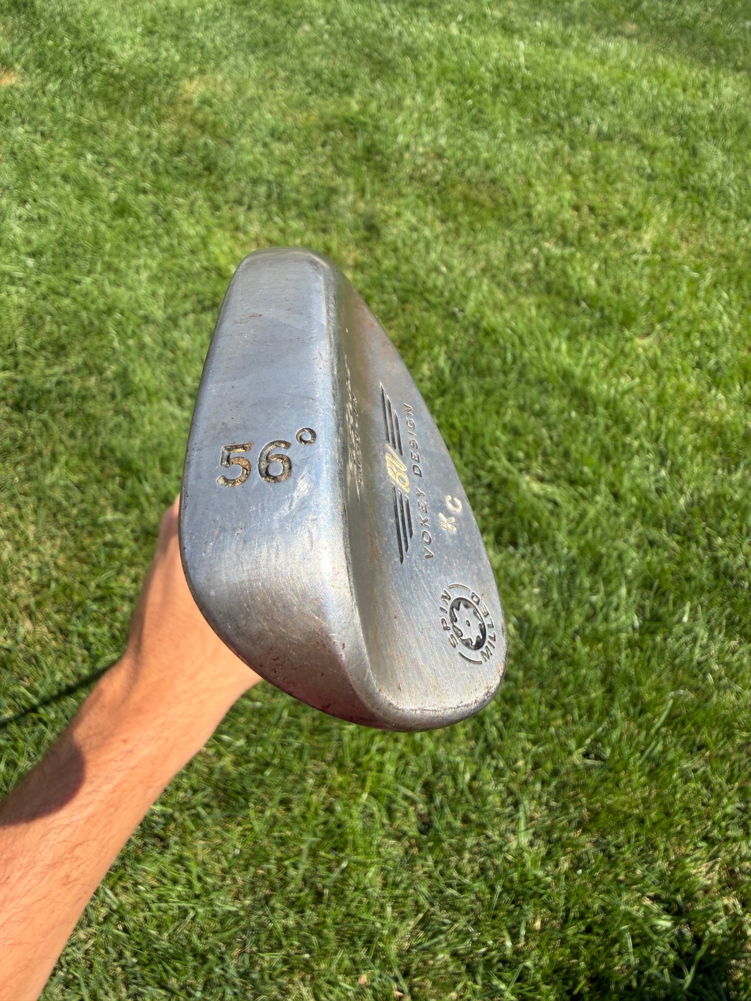 Titleist Vokey Spin Milled Sand Wedge 56° / 14 S200 Stiff Flex 35.75" NICE — photo 4