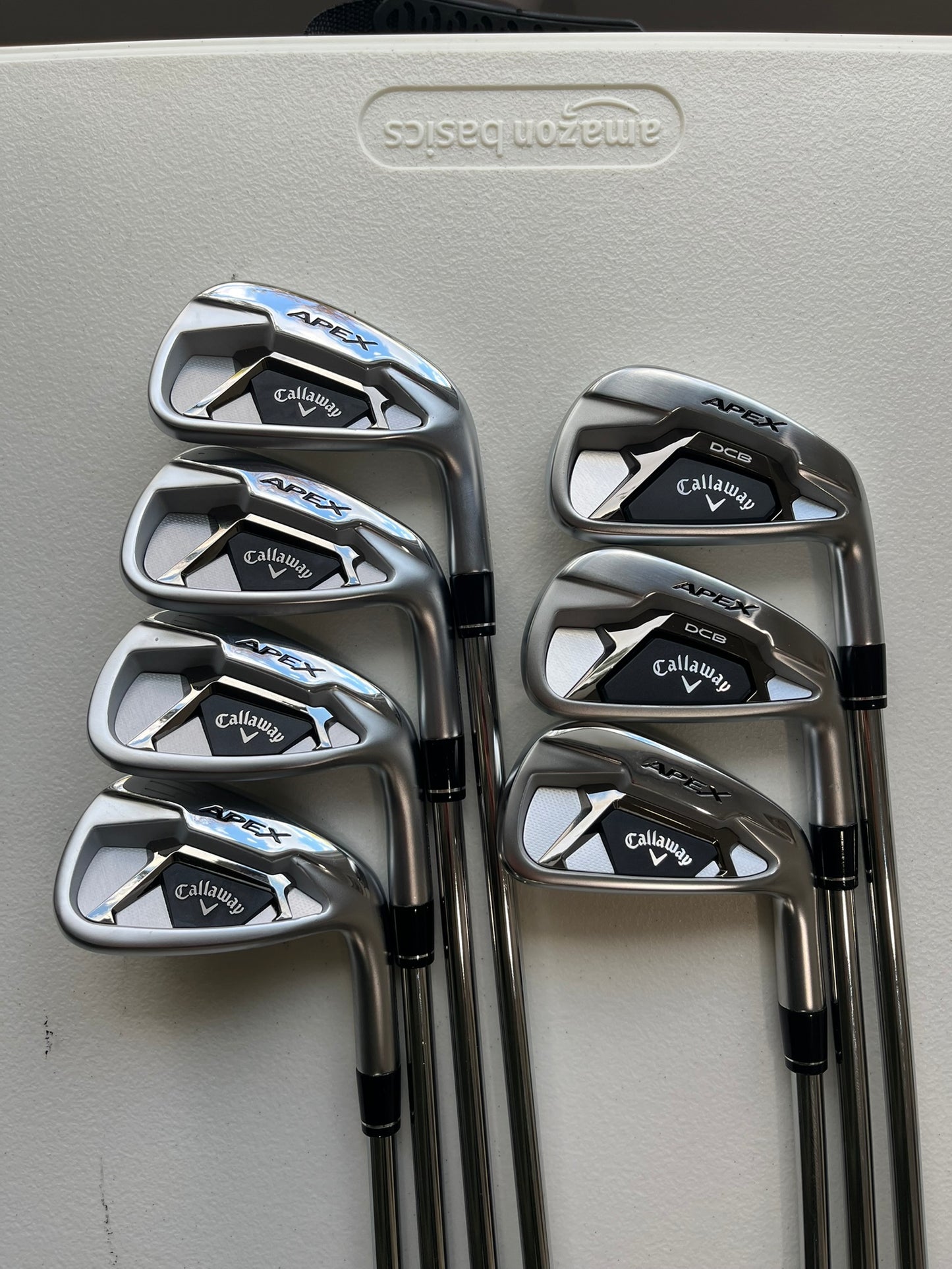 Callaway Apex DCB 21 Combo Iron Set 4-PW Elevate 95 Stiff Flex Standard MINT