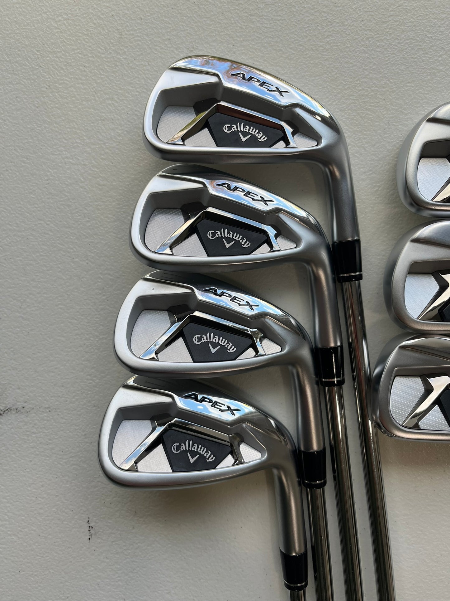 Callaway Apex DCB 21 Combo Iron Set 4-PW Elevate 95 Stiff Flex Standard MINT