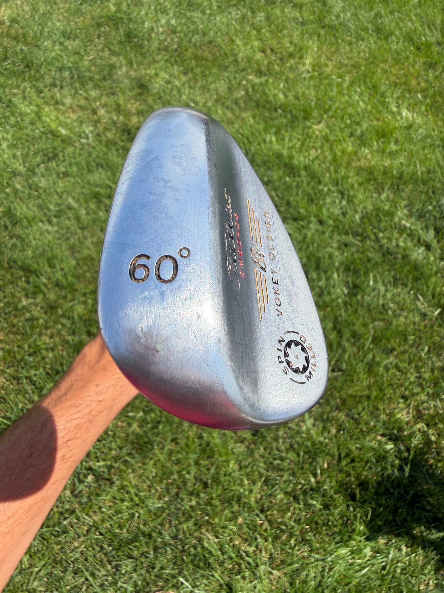 Titleist Vokey Spin Milled Lob Wedge 60° / 4 Wedge Flex 35.25" NICE — photo 4