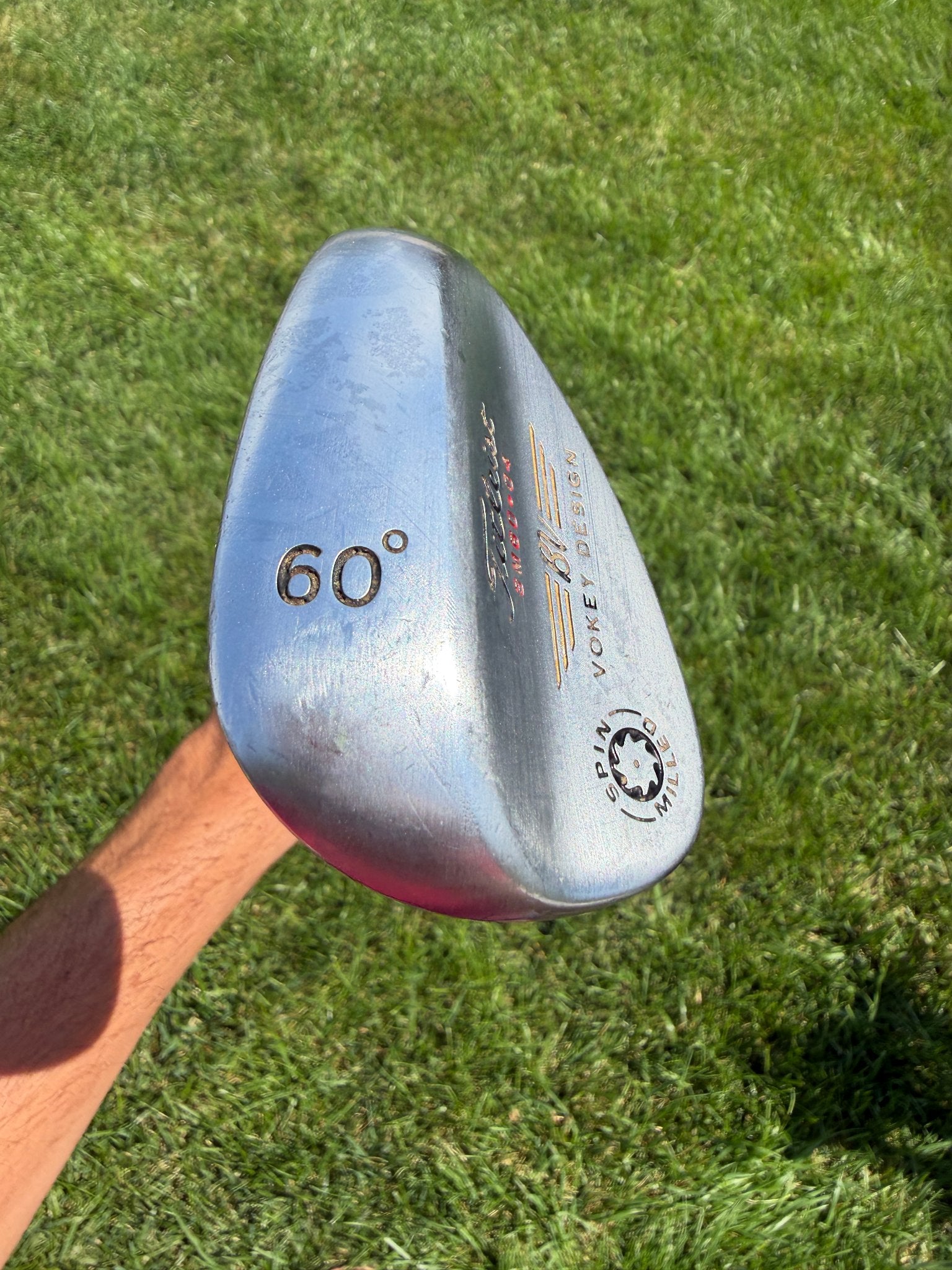 Titleist Vokey Spin Milled Lob Wedge 60° / 4 Wedge Flex 35.25" NICE — photo 4