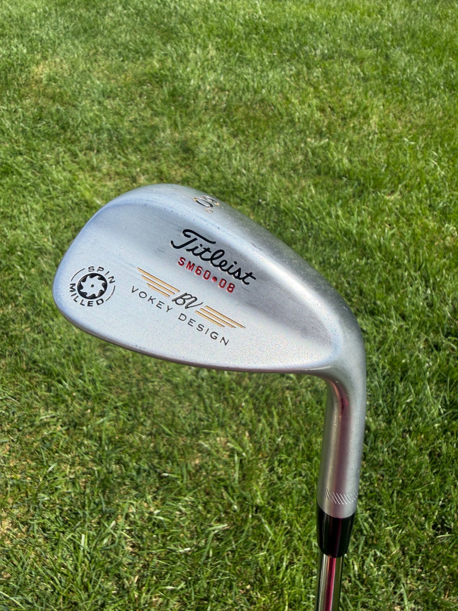 Titleist Vokey Spin Milled Lob Wedge 60° / 8 Wedge Flex 35.25" NICE