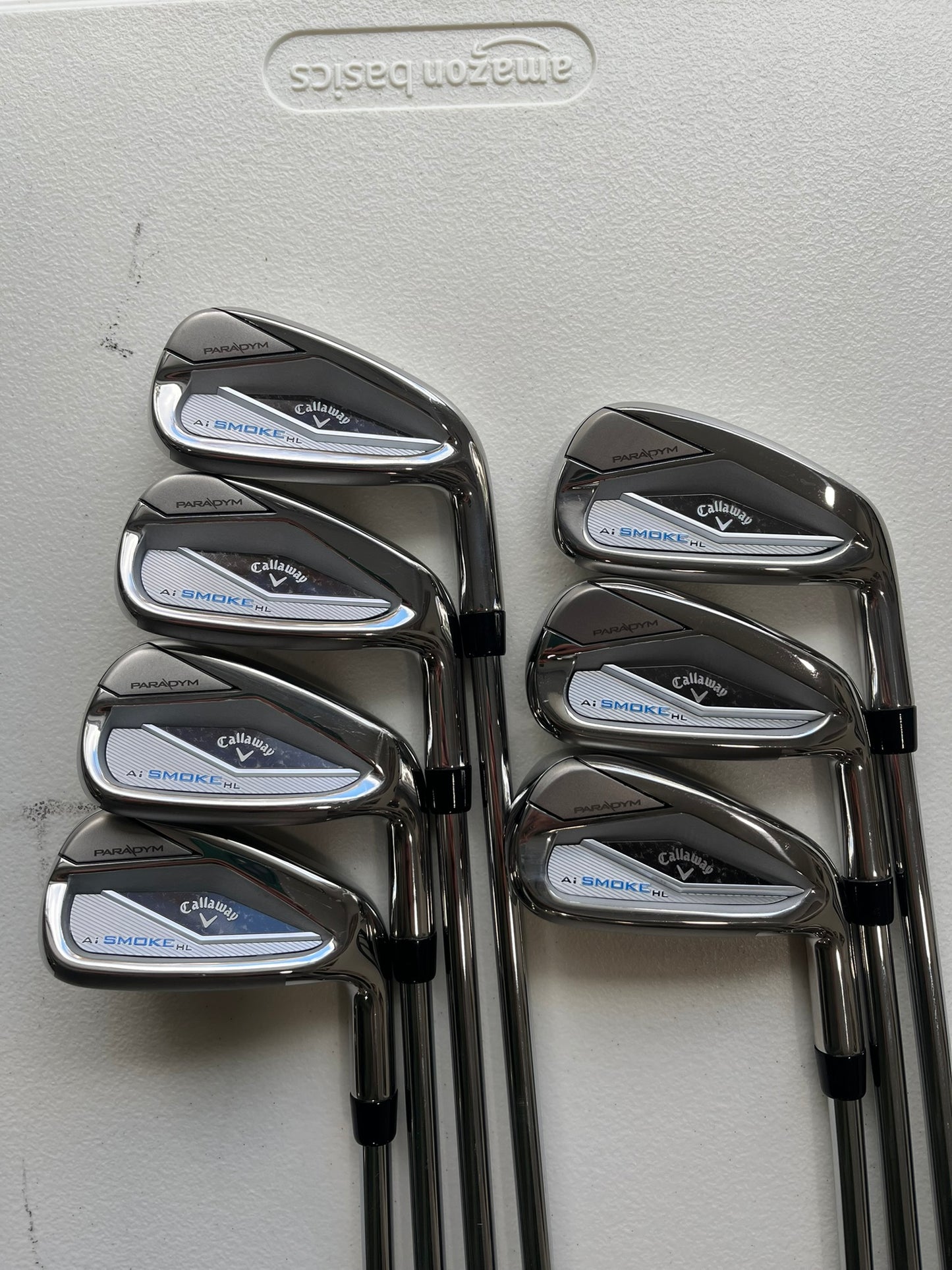Callaway Ai Smoke HL Iron Set 4-PW Elevate 95 Stiff Flex Standard MINT