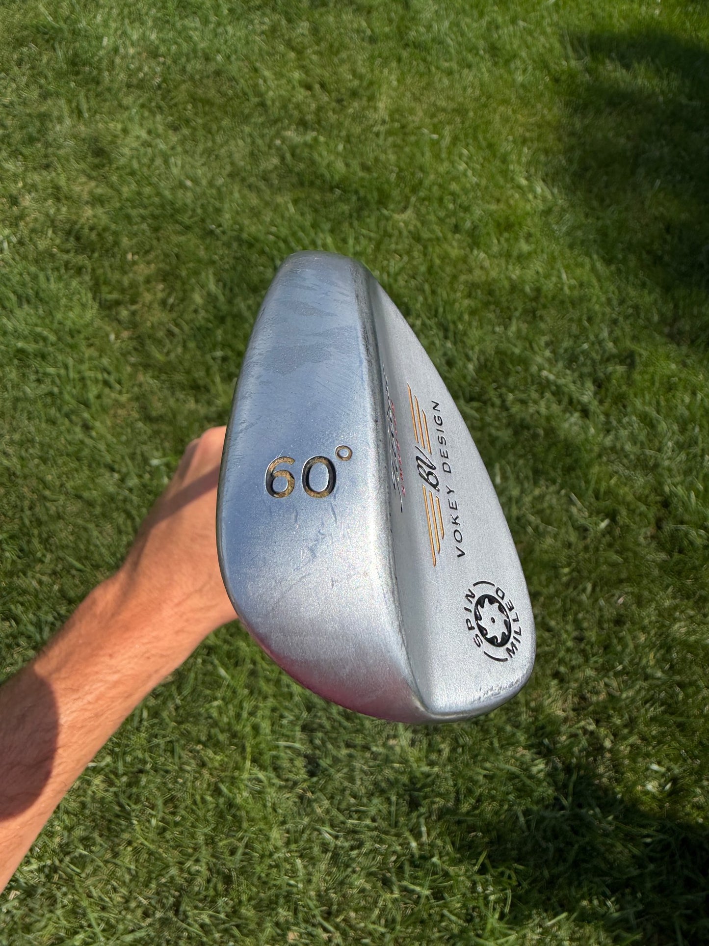 Titleist Vokey Spin Milled Lob Wedge 60° / 8 Wedge Flex 35.25" NICE — photo 4