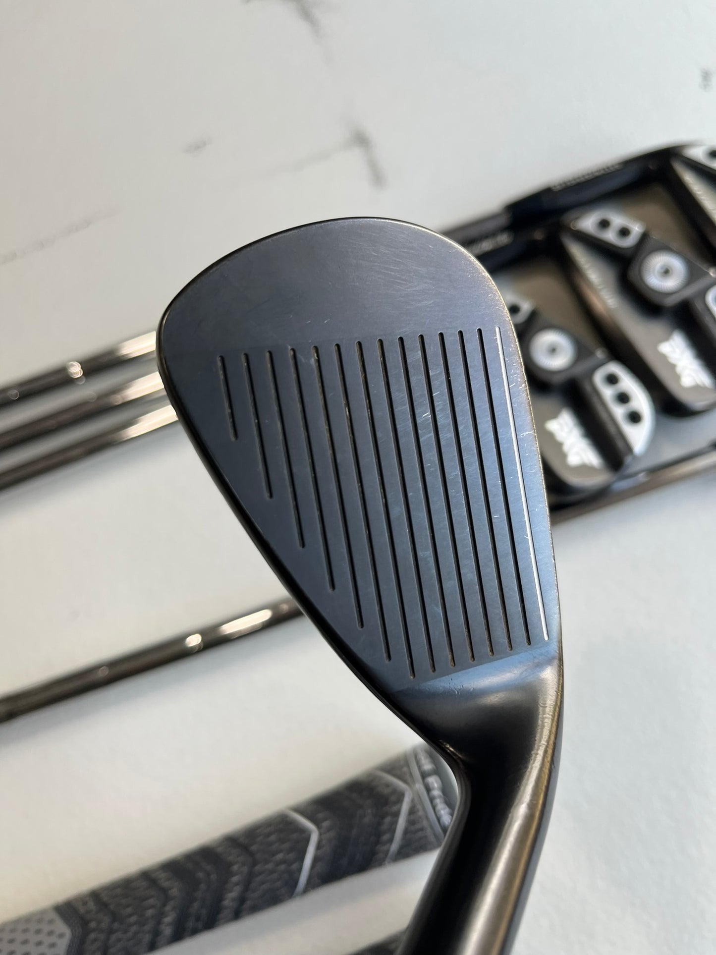 PXG 0311 T Gen5 XD Black Label Elite Iron Set 4-PW KBS Tour Stiff Flex Lefty +1″