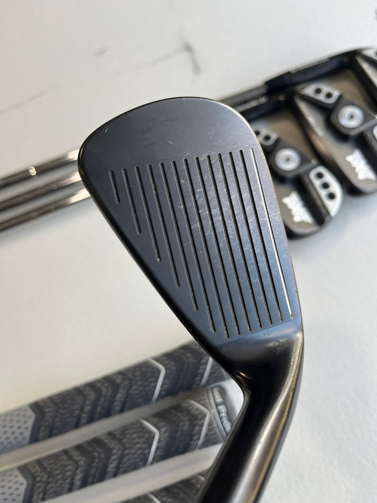 PXG 0311 T Gen5 XD Black Label Elite Iron Set 4-PW KBS Tour Stiff Flex Lefty +1″