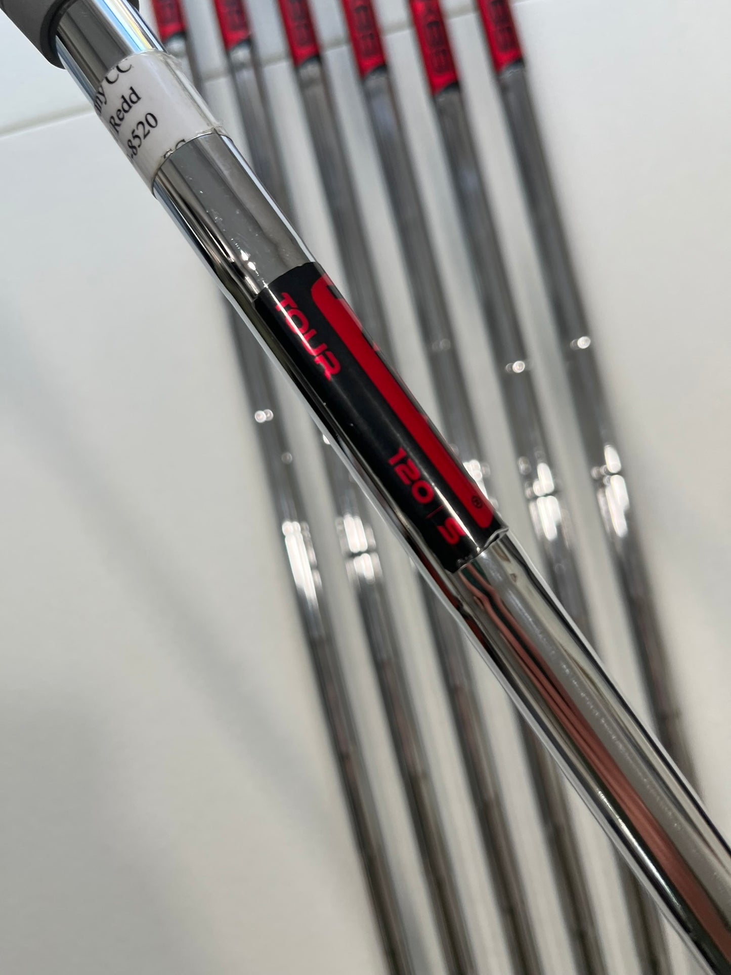 PXG 0311 T Gen5 XD Black Label Elite Iron Set 4-PW KBS Tour Stiff Flex Lefty +1″