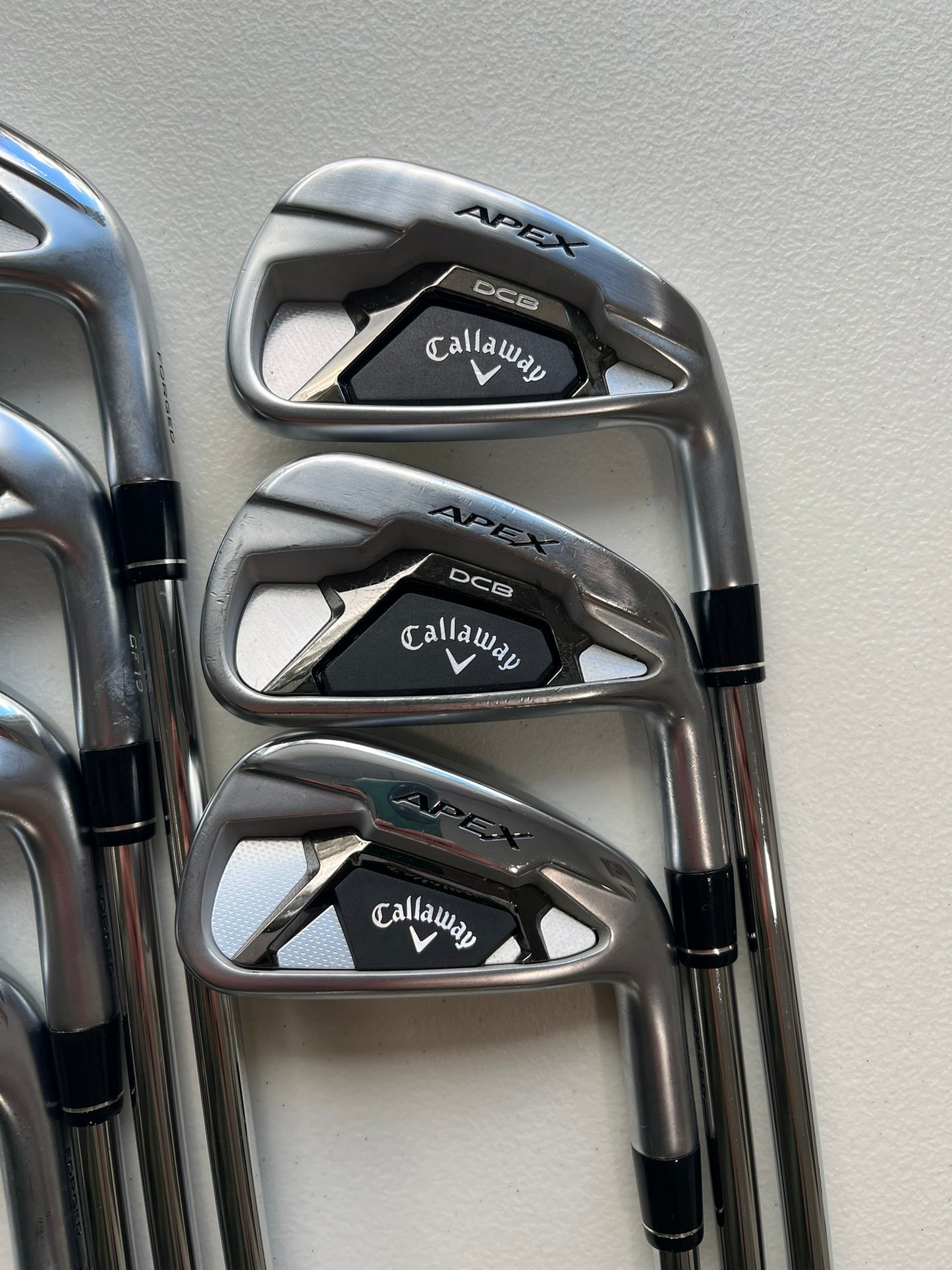 Callaway Apex DCB 21 Combo Iron Set 4-PW Elevate 95 Stiff Flex Standard READ