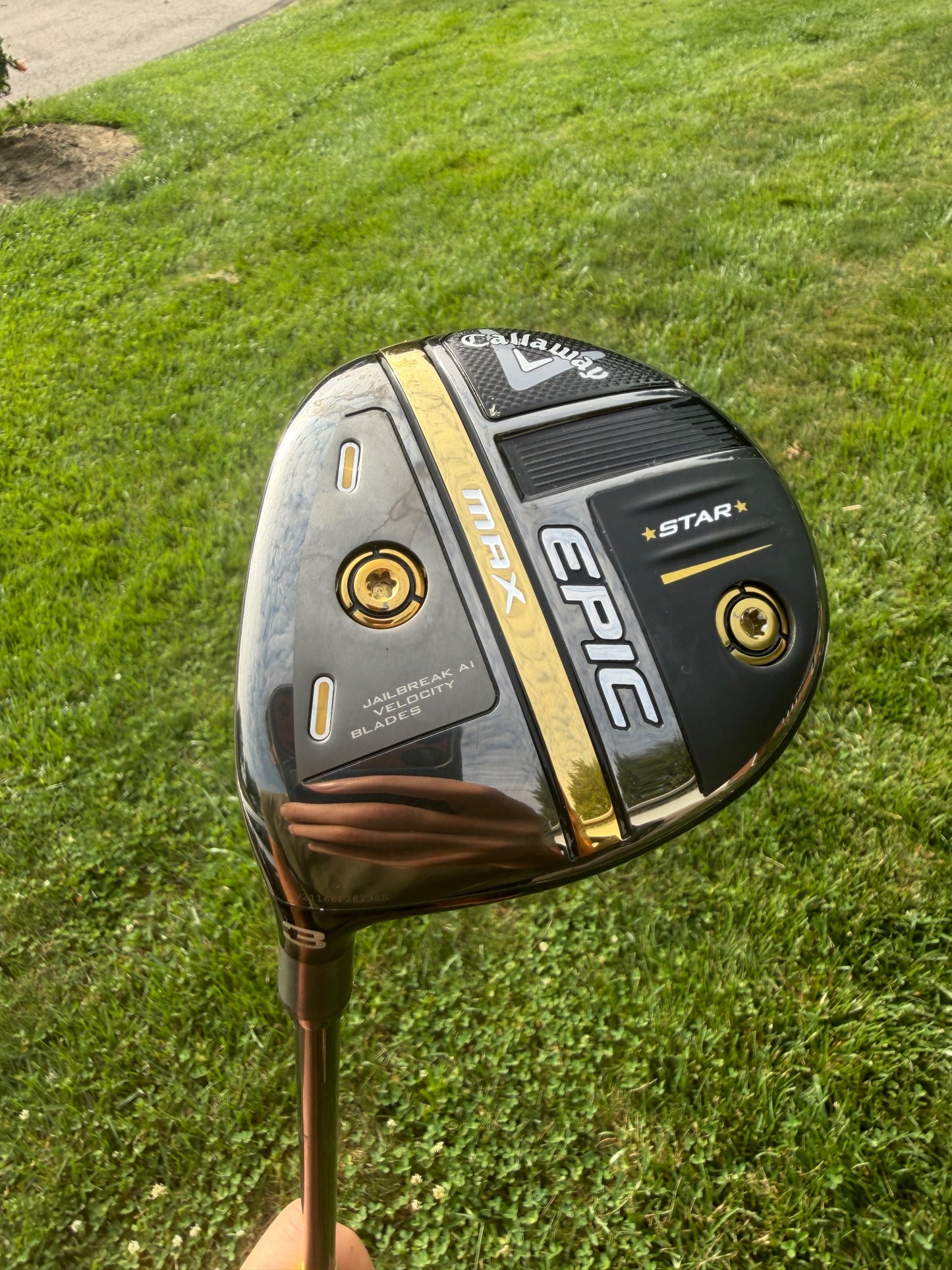 Callaway EPIC MAX Star 3-Wood Aldila Pinemeadow Regular Flex Lefty 43" +HC NICE