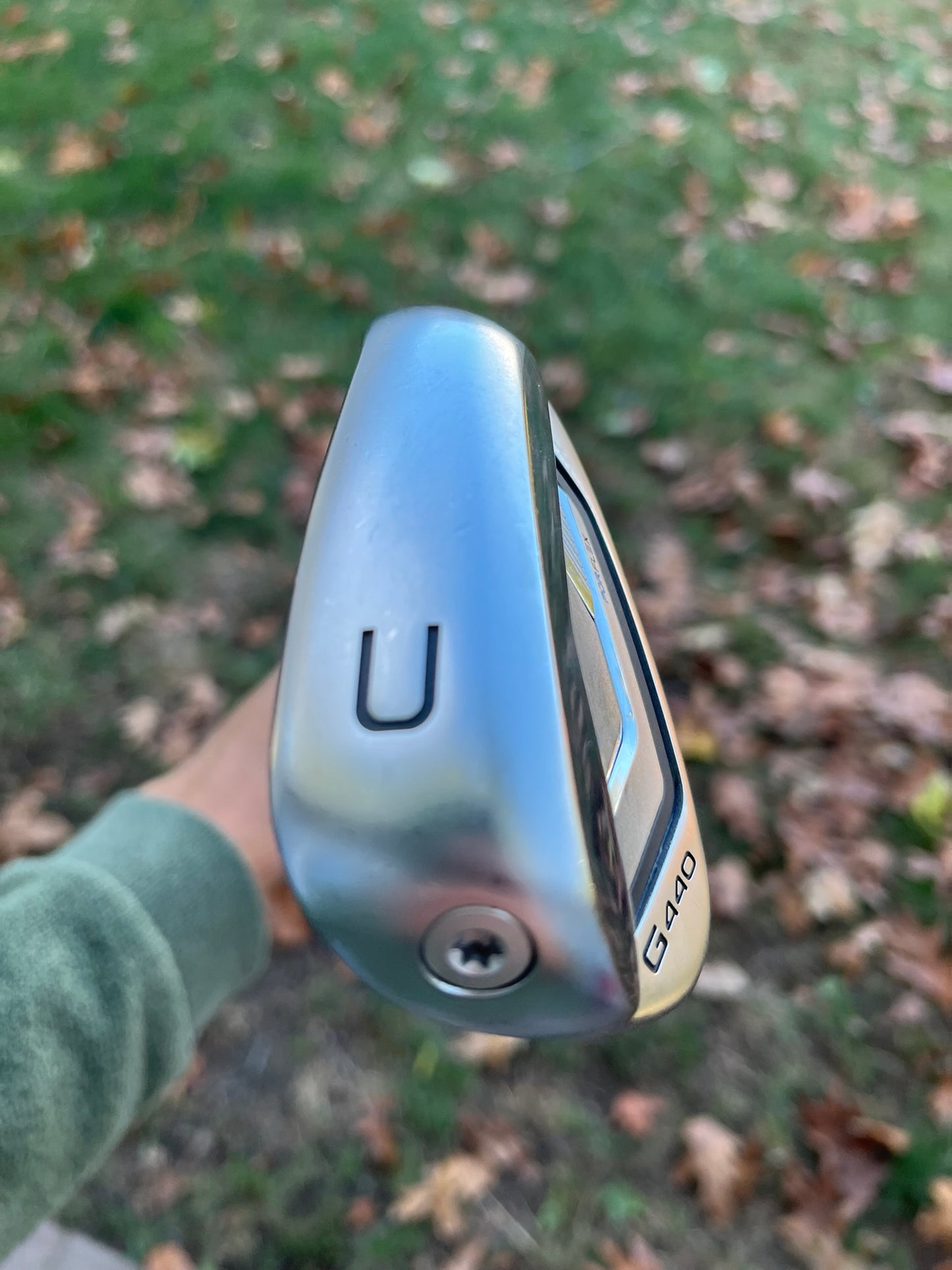 Ping G440 Gap U Wedge Green Dot Raijin 75 Stiff Flex 36.38″ NICE